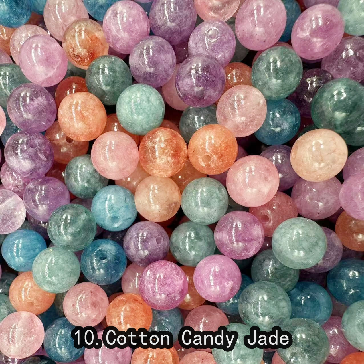 Hot Sale【8mm Size】Crystal Beads; 1 Order=16 Spoons; Buy 8 Spoons Get 8 Spoons For Free