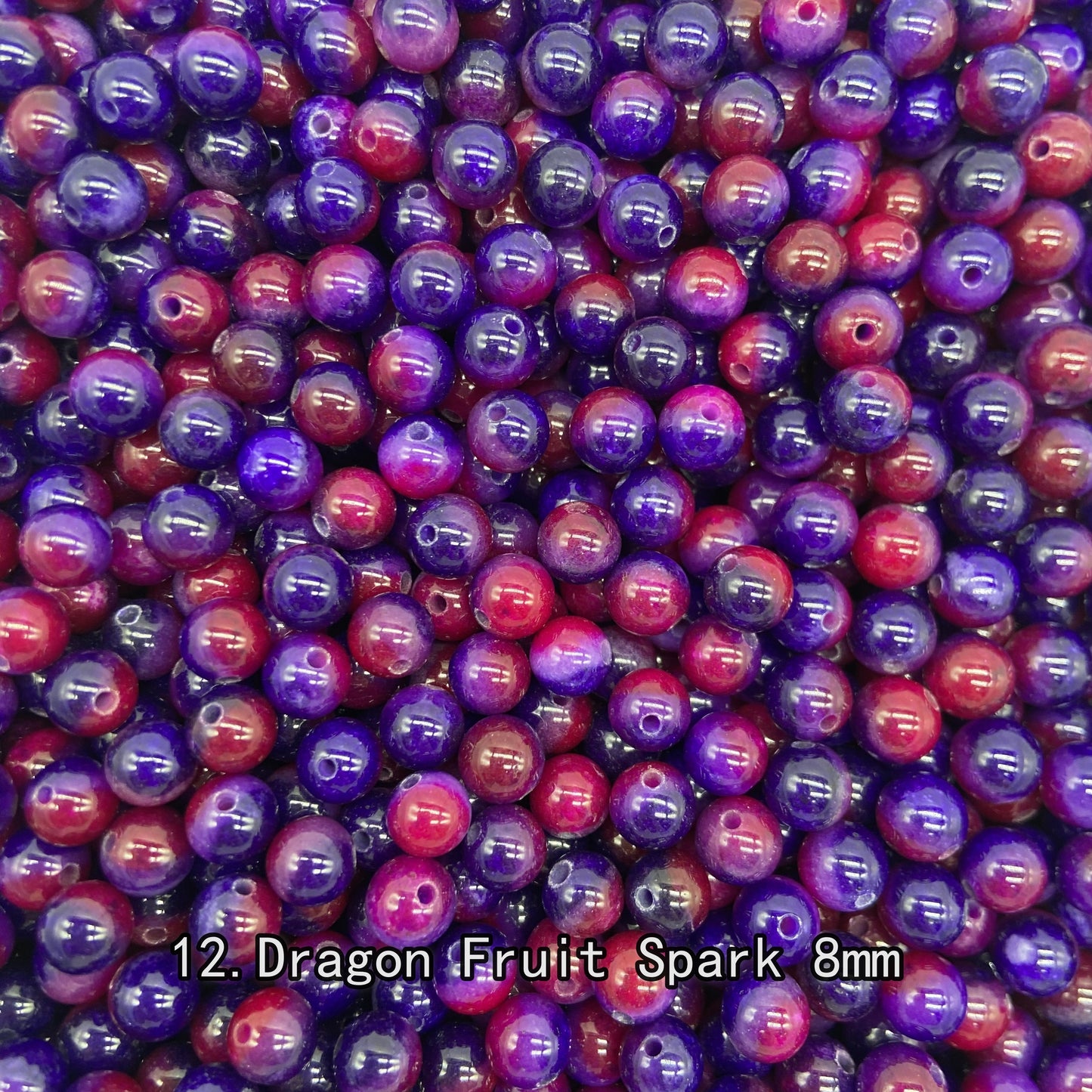 Hot Sale【8mm Size】Crystal Beads; 1 Order=16 Spoons; Buy 8 Spoons Get 8 Spoons For Free