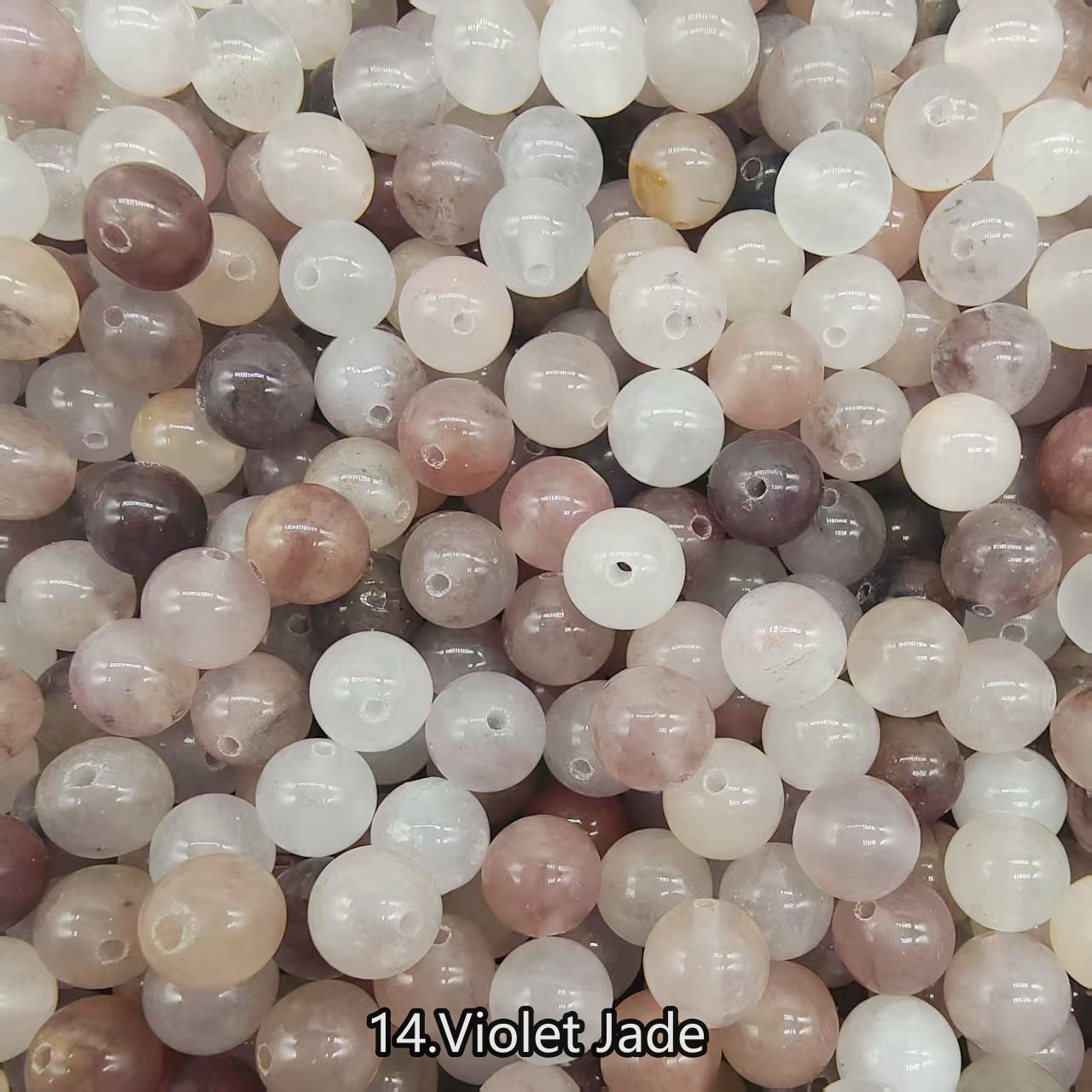 Hot Sale【8mm Size】Crystal Beads; 1 Order=16 Spoons; Buy 8 Spoons Get 8 Spoons For Free