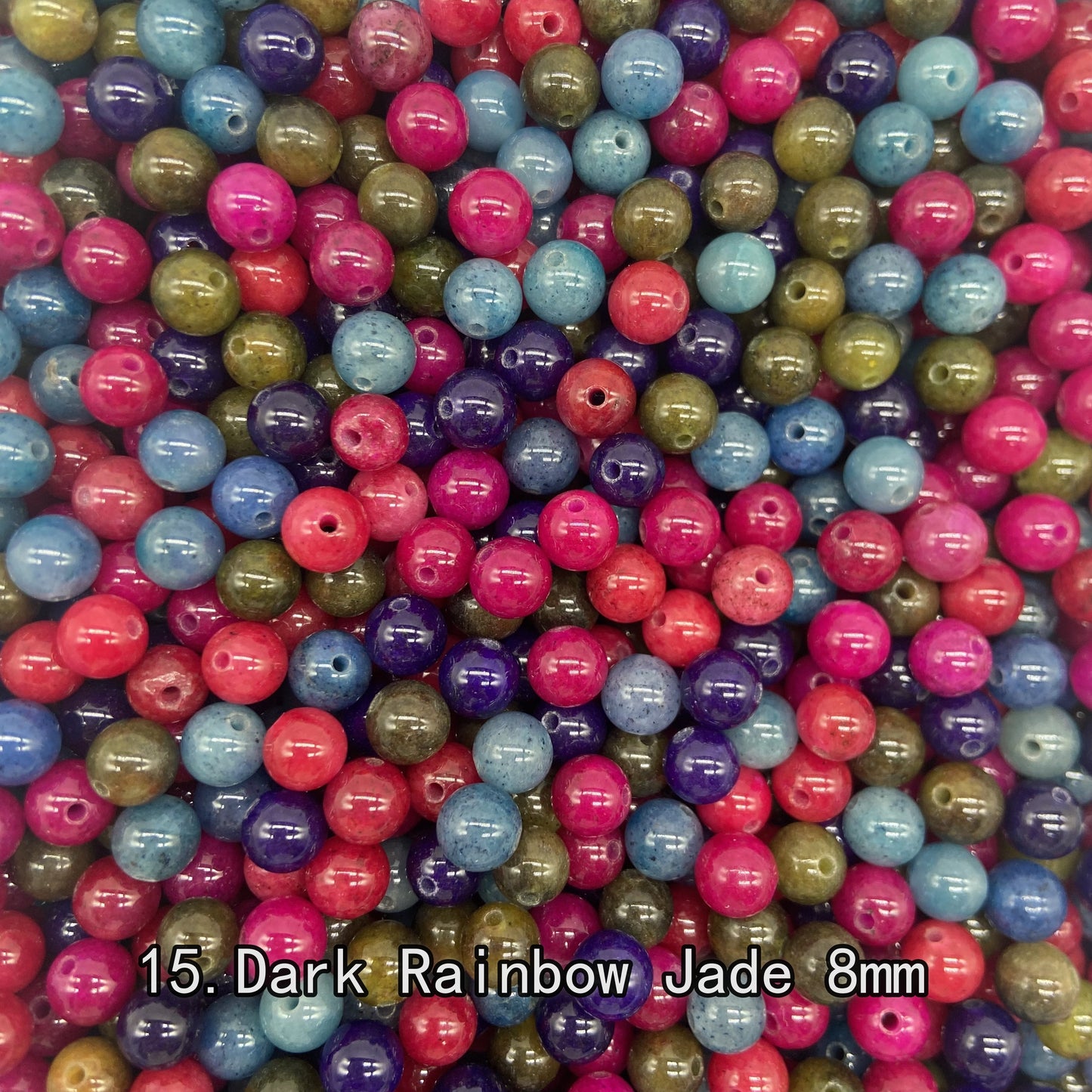 Hot Sale【8mm Size】Crystal Beads; 1 Order=16 Spoons; Buy 8 Spoons Get 8 Spoons For Free