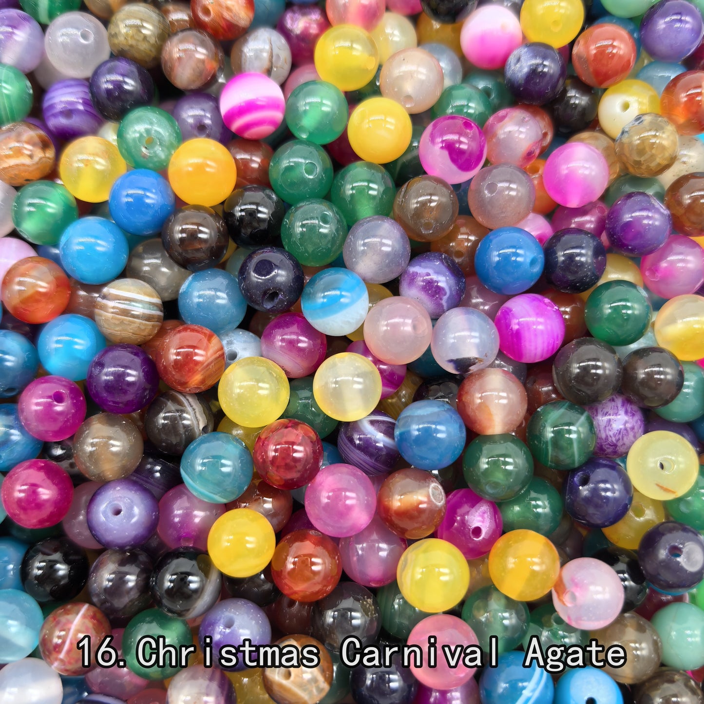 Hot Sale【8mm Size】Crystal Beads; 1 Order=16 Spoons; Buy 8 Spoons Get 8 Spoons For Free