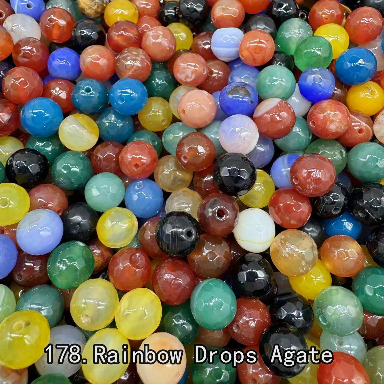 【10mm Size】Crystal Beads; 1 Order=16 Spoons; Buy 8 Spoons Get 8 Spoons For Free