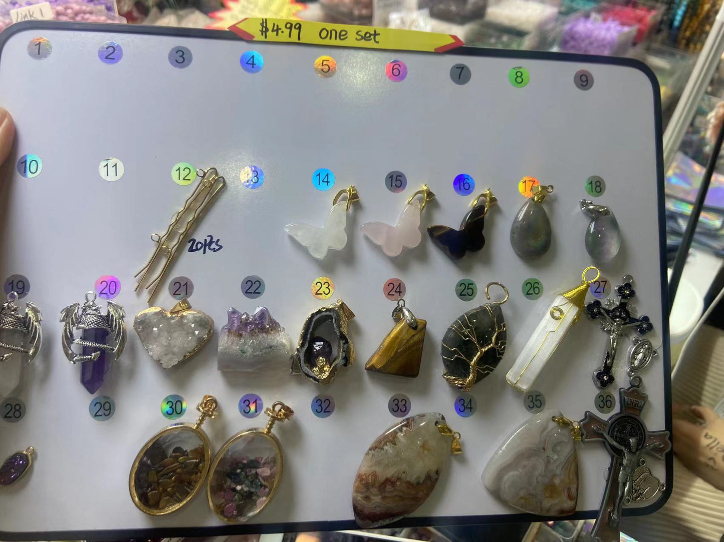 【VIP-8mm beads and 7-10mm bracelet】$15.99=10  Spoons.