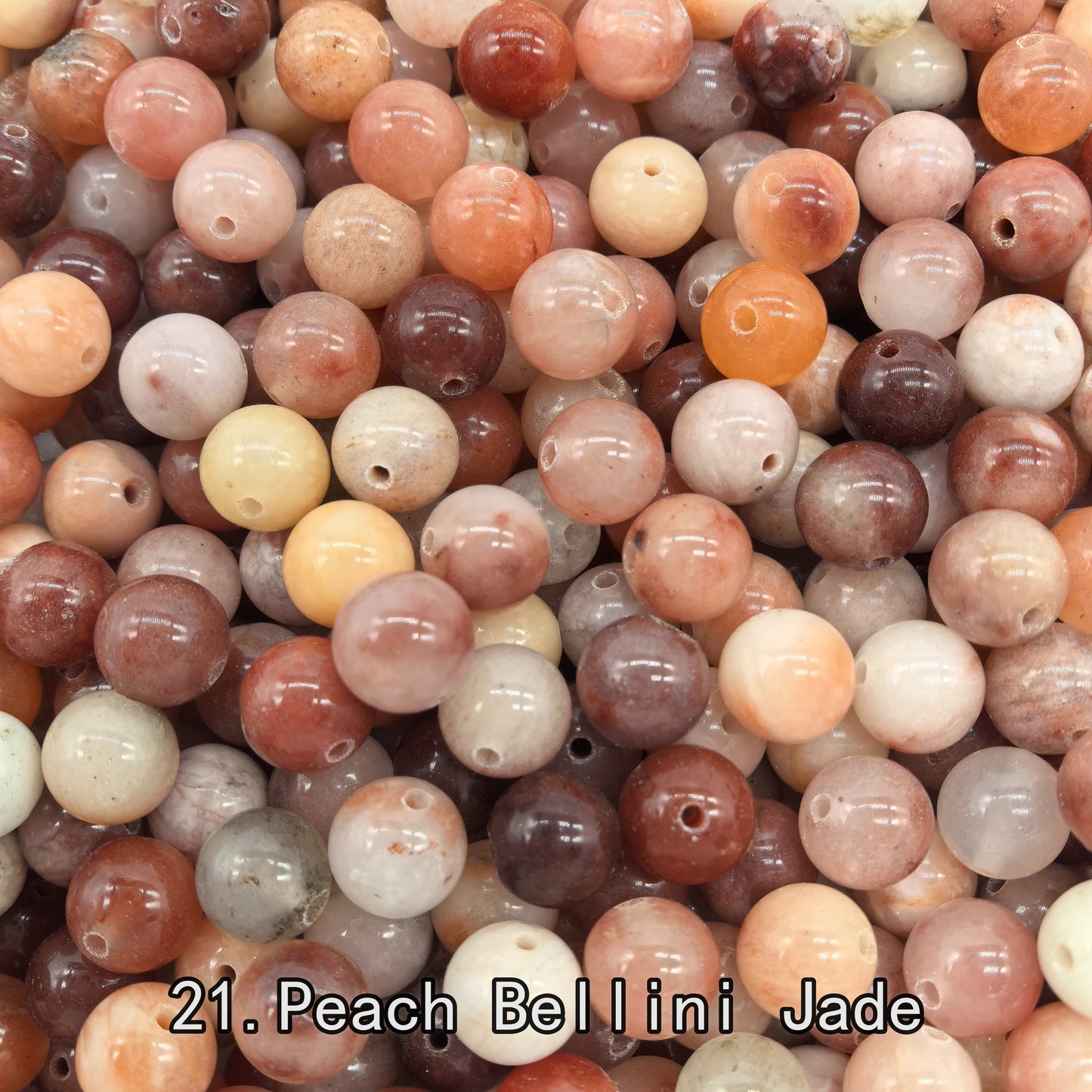 Hot Sale【8mm Size】Crystal Beads; 1 Order=16 Spoons; Buy 8 Spoons Get 8 Spoons For Free