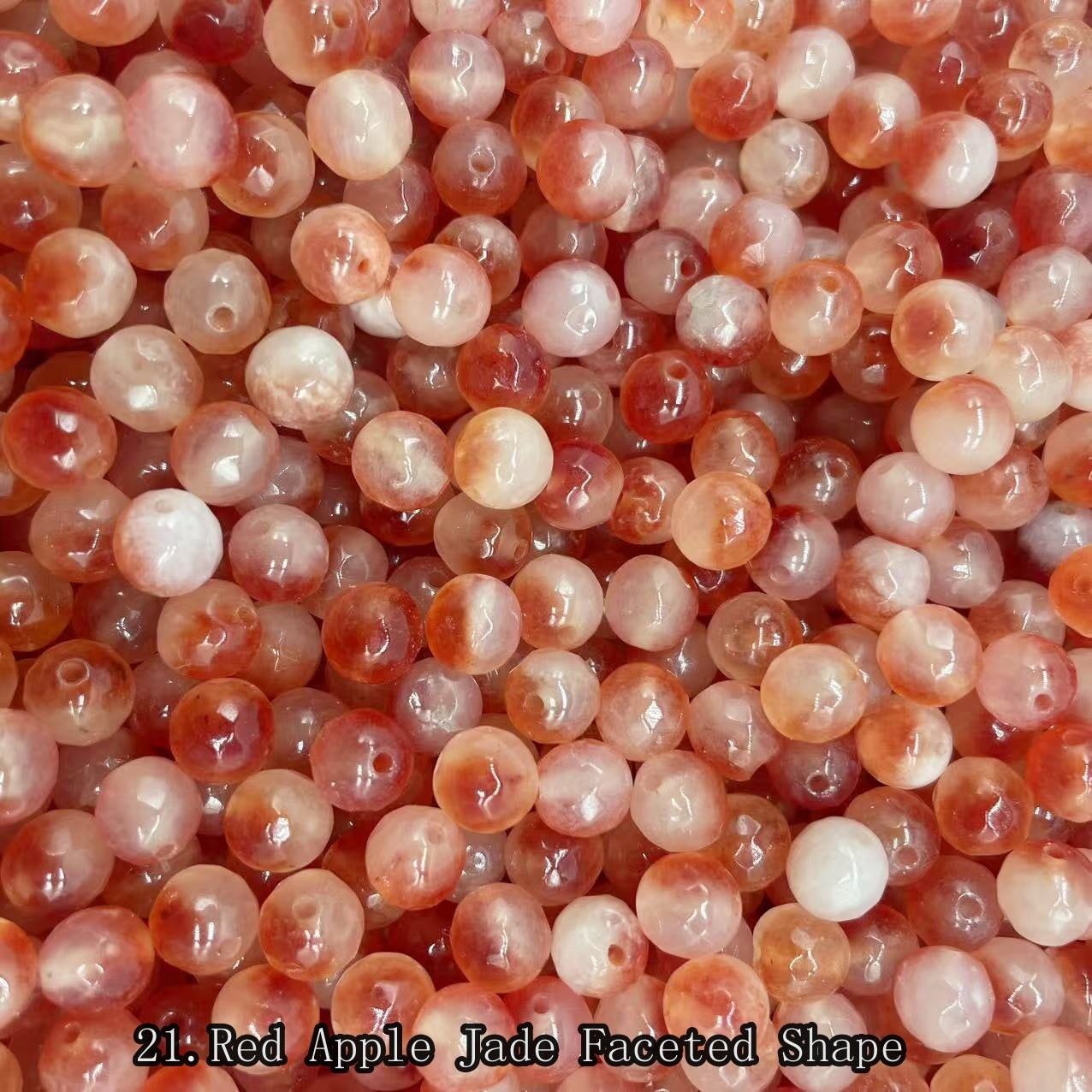 Hot Sale【8mm Size】Crystal Beads; 1 Order=16 Spoons; Buy 8 Spoons Get 8 Spoons For Free