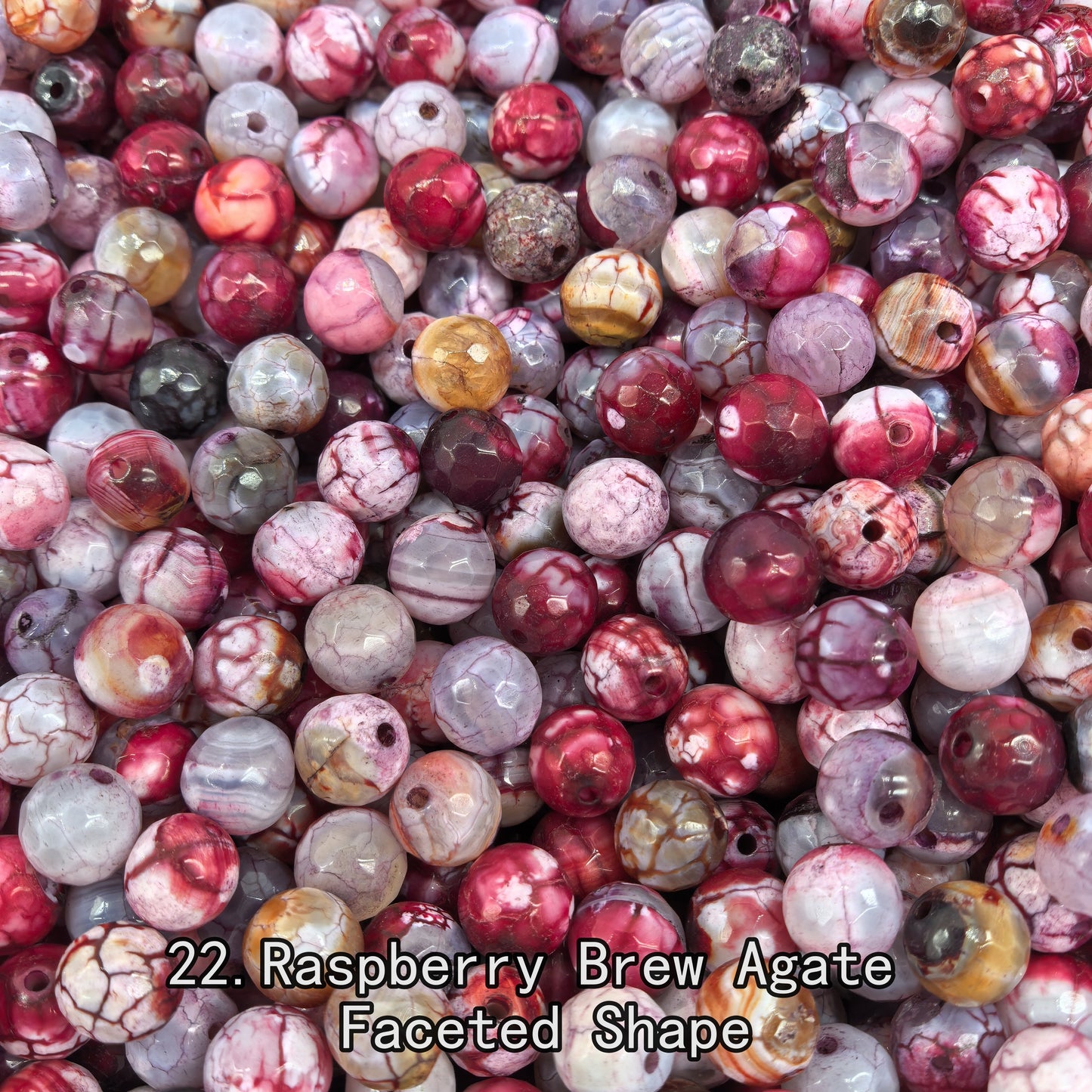 Hot Sale【8mm Size】Crystal Beads; 1 Order=16 Spoons; Buy 8 Spoons Get 8 Spoons For Free