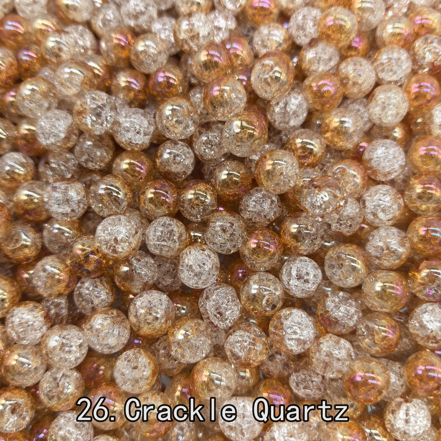 Hot Sale【8mm Size】Crystal Beads; 1 Order=16 Spoons; Buy 8 Spoons Get 8 Spoons For Free