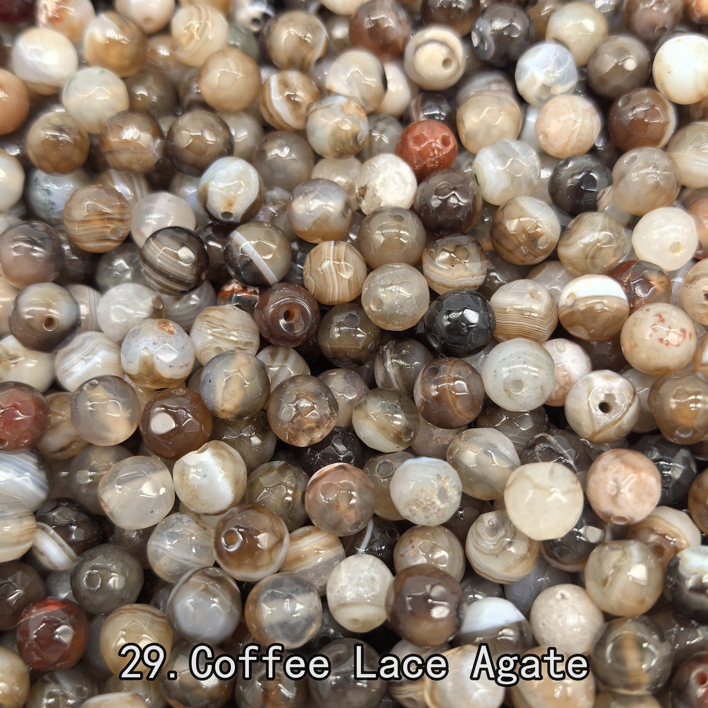Hot Sale【8mm Size】Crystal Beads; 1 Order=16 Spoons; Buy 8 Spoons Get 8 Spoons For Free
