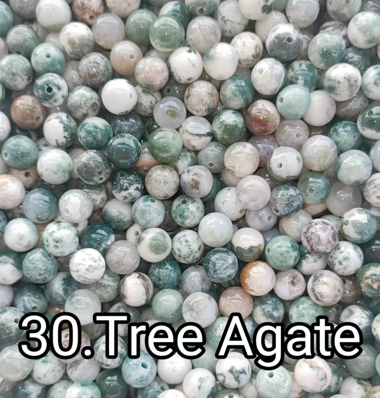Hot Sale【8mm Size】Crystal Beads; 1 Order=16 Spoons; Buy 8 Spoons Get 8 Spoons For Free