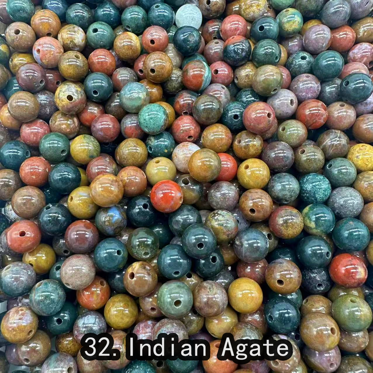 Hot Sale【8mm Size】Crystal Beads; 1 Order=16 Spoons; Buy 8 Spoons Get 8 Spoons For Free
