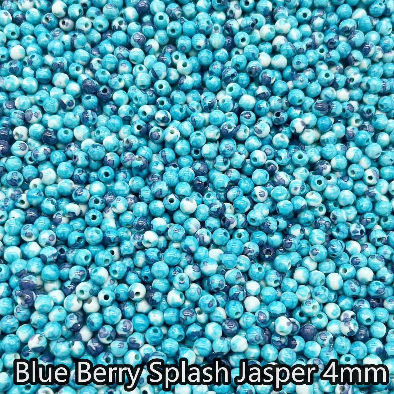 【4mm Size】Crystal Bead; 1 order = 8 spoons