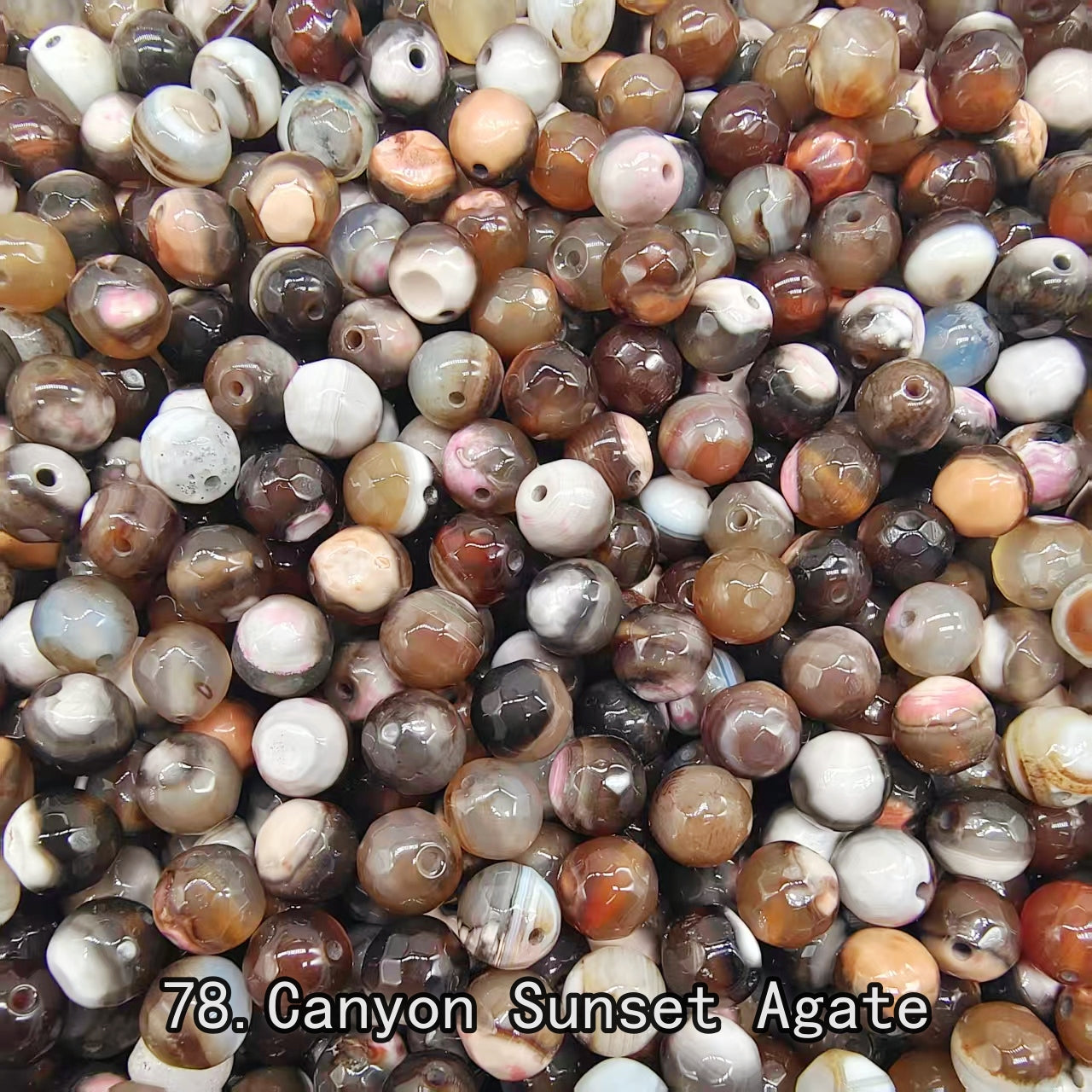 Hot Sale【8mm Size】Crystal Beads; 1 Order=16 Spoons; Buy 8 Spoons Get 8 Spoons For Free