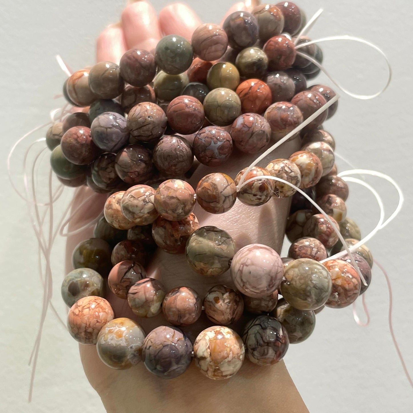 【VIP-8mm beads and 7-10mm bracelet】$15.99=10  Spoons.