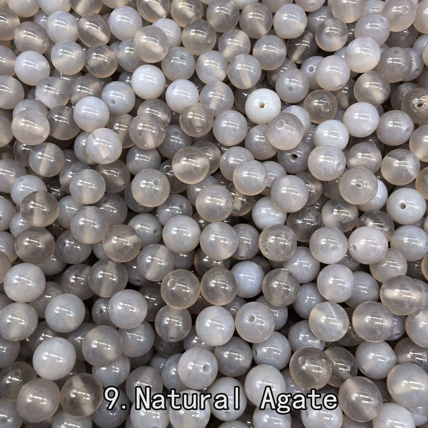 Hot Sale【8mm Size】Crystal Beads; 1 Order=16 Spoons; Buy 8 Spoons Get 8 Spoons For Free
