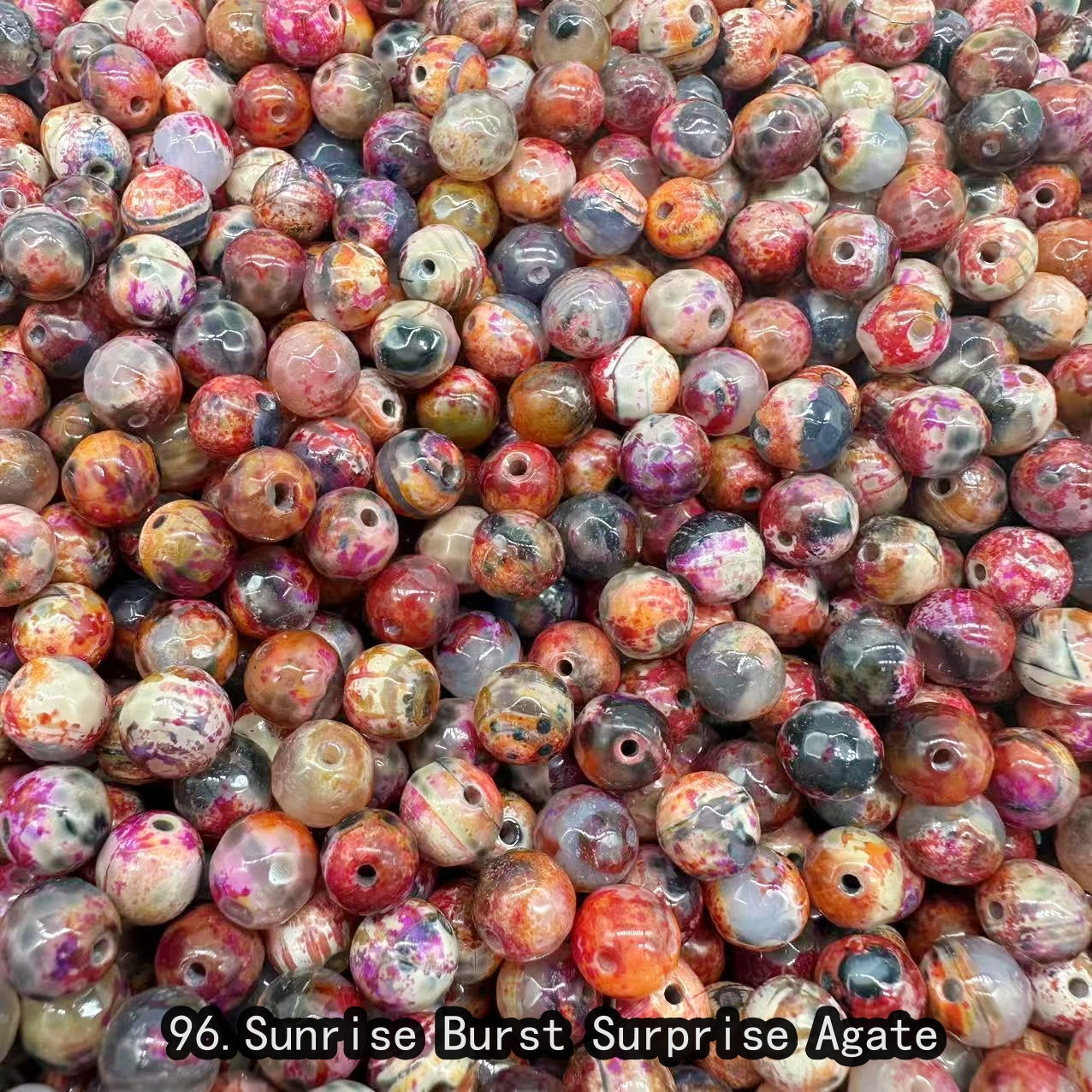 Hot Sale【8mm Size】Crystal Beads; 1 Order=16 Spoons; Buy 8 Spoons Get 8 Spoons For Free