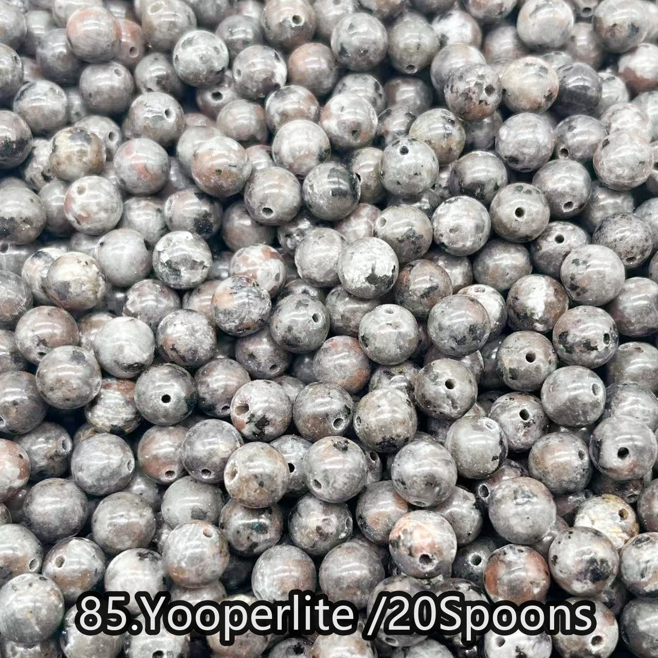 Hot Sale【8mm Size】Crystal Beads; 1 Order=16 Spoons; Buy 8 Spoons Get 8 Spoons For Free