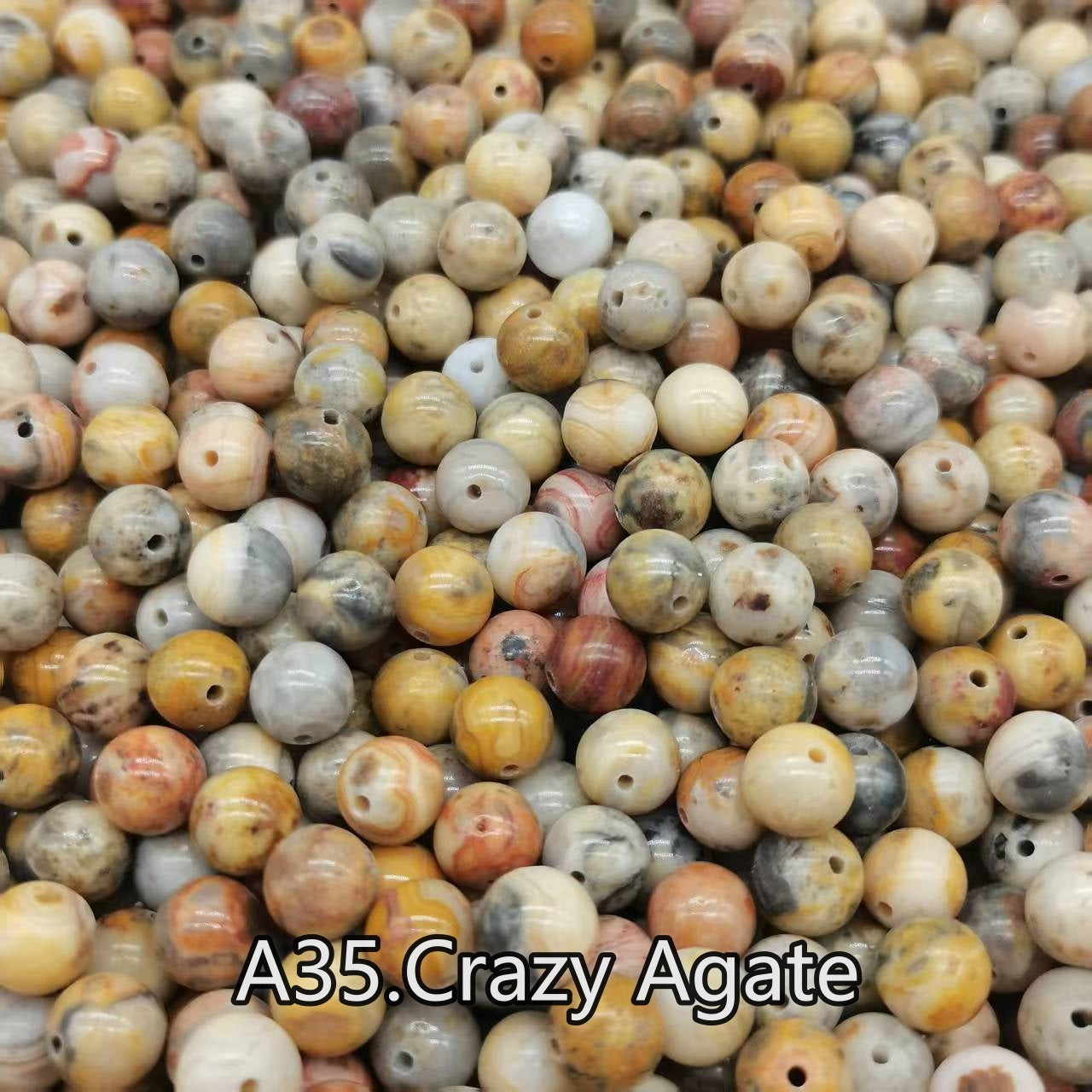 A-Section【8mm Size】Crystal Beads; 1 Order=16 Spoons; Buy 8 Spoons Get 8 Spoons For Free