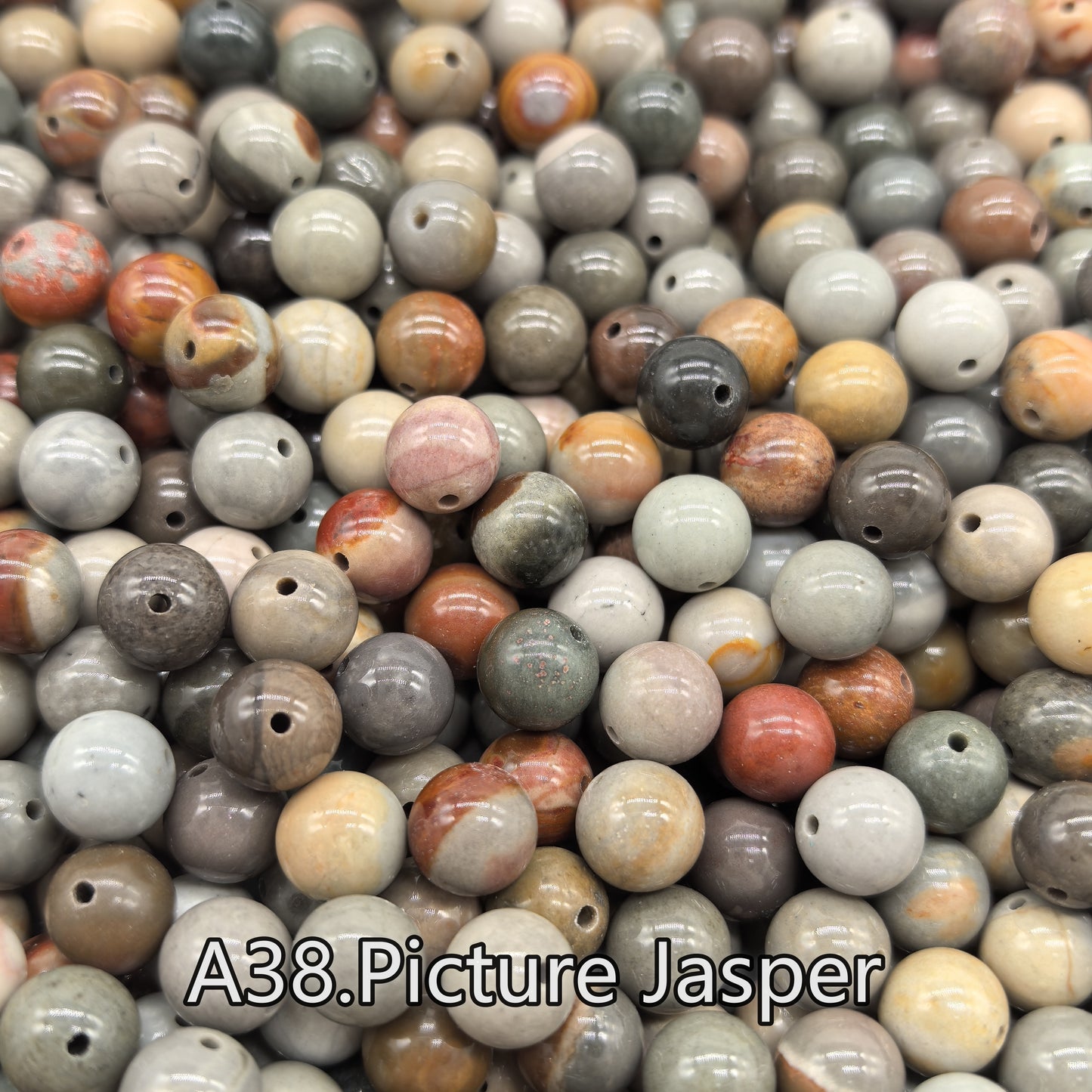 A-Section【8mm Size】Crystal Beads; 1 Order=16 Spoons; Buy 8 Spoons Get 8 Spoons For Free