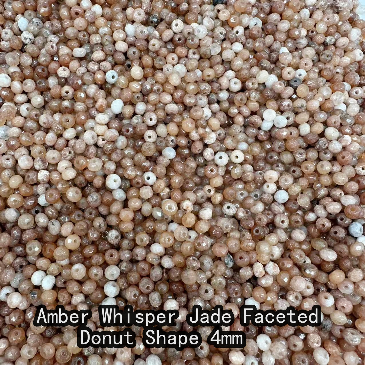 【4mm Size】Crystal Bead; 1 order = 8 spoons