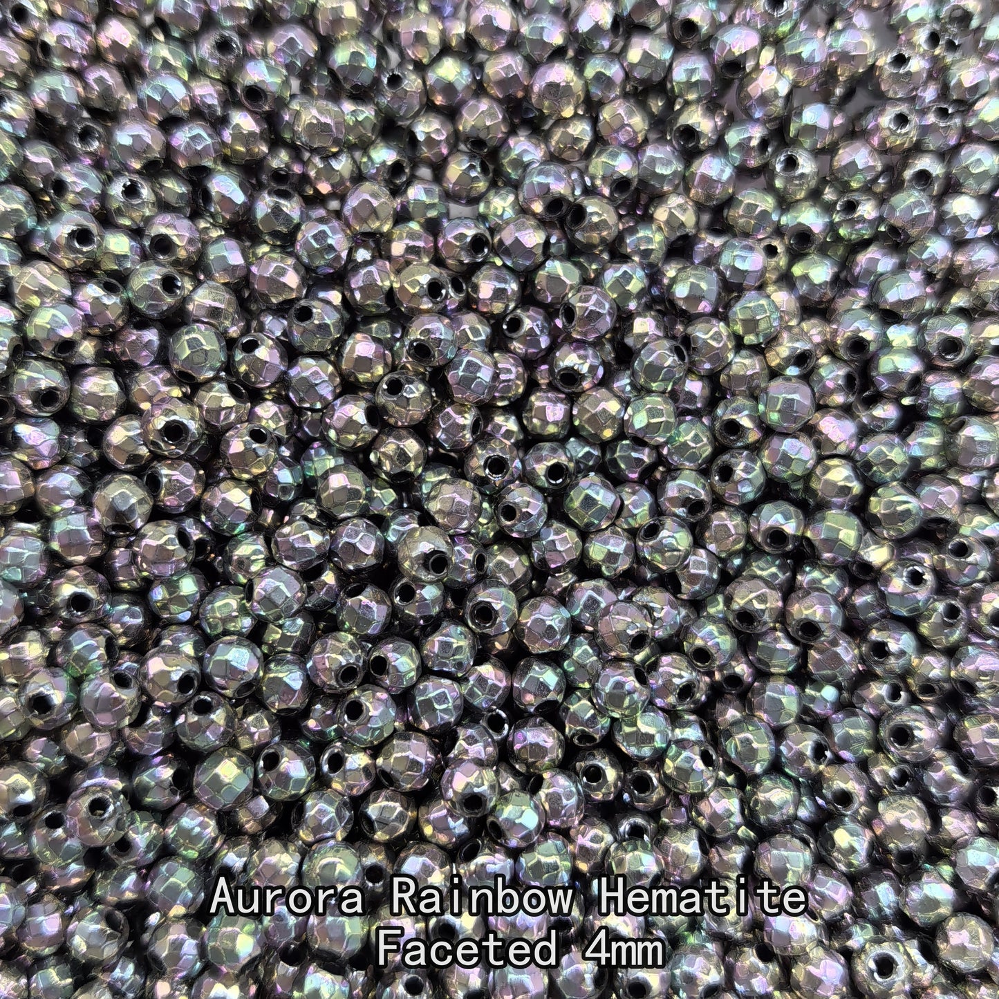 【4mm Size】Crystal Bead; 1 order = 8 spoons