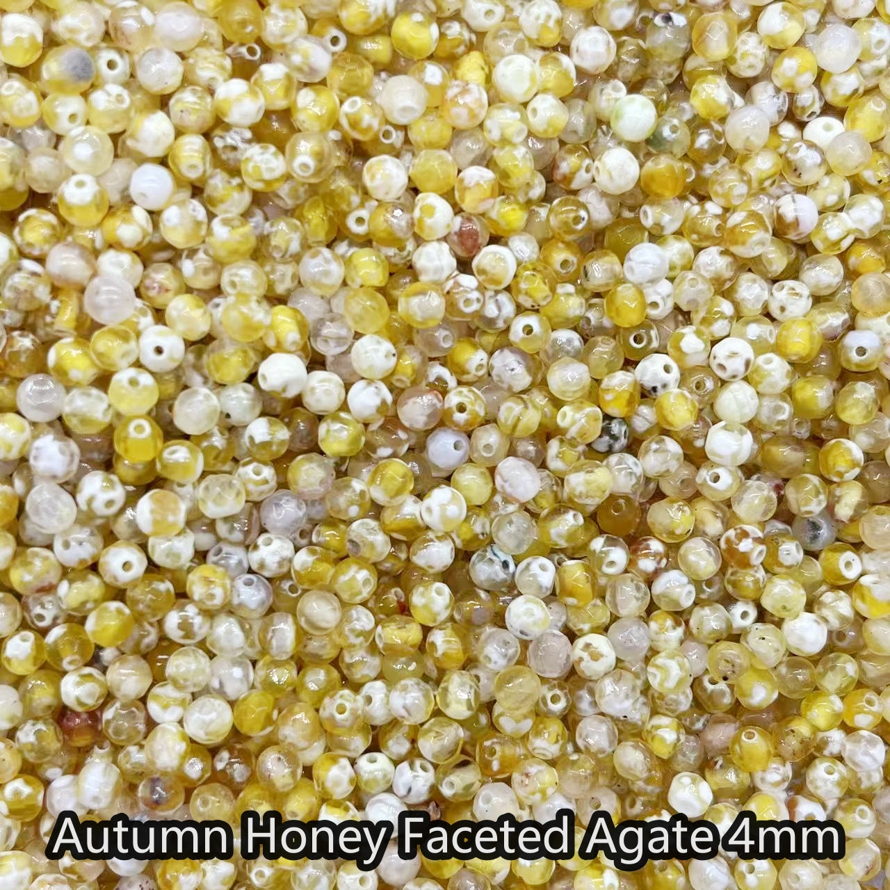 【4mm Size】Crystal Bead; 1 order = 8 spoons