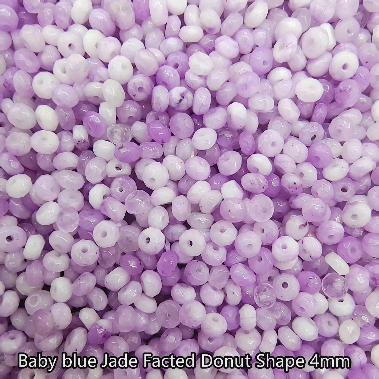 【4mm Size】Crystal Bead; 1 order = 8 spoons