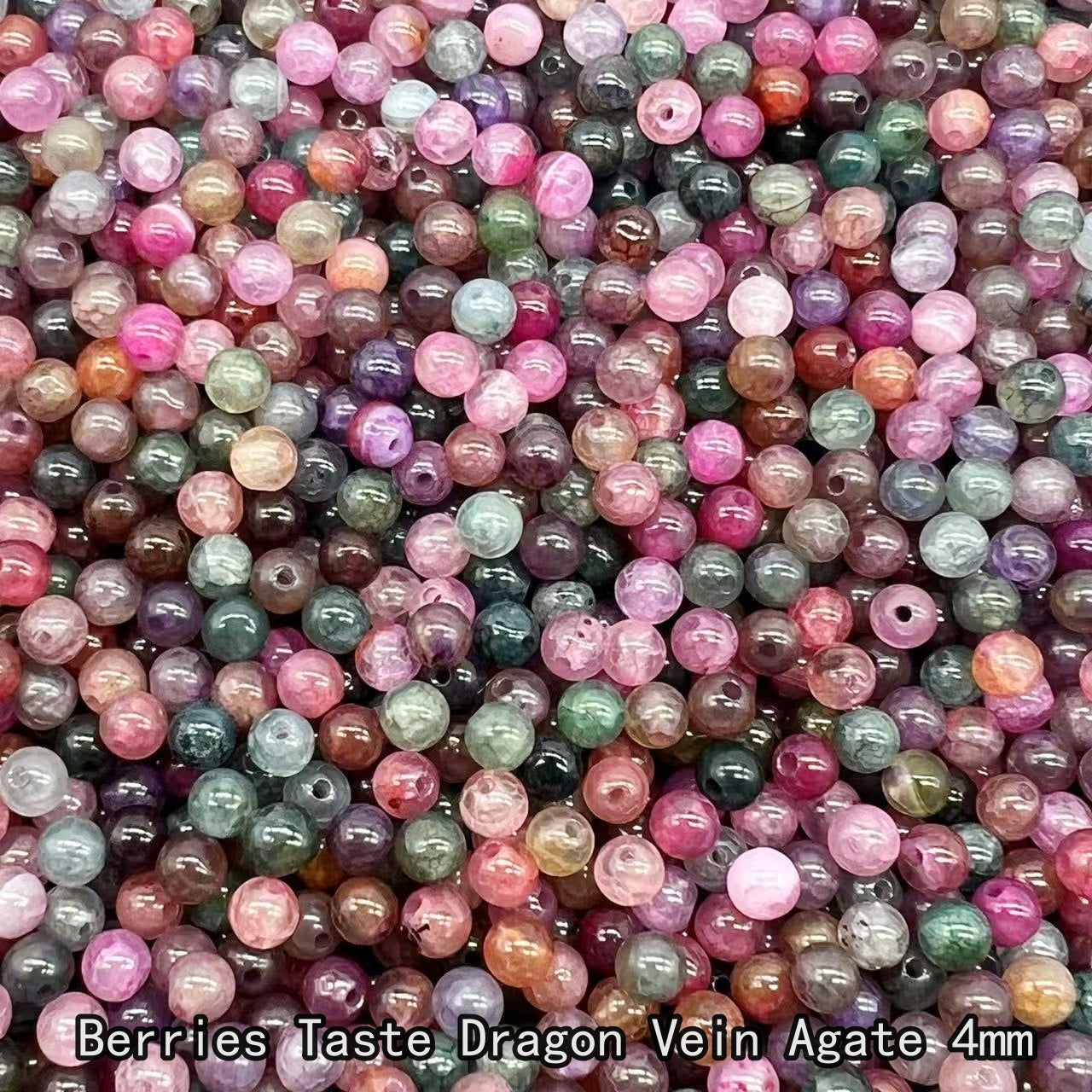 【4mm Size】Crystal Bead; 1 order = 8 spoons
