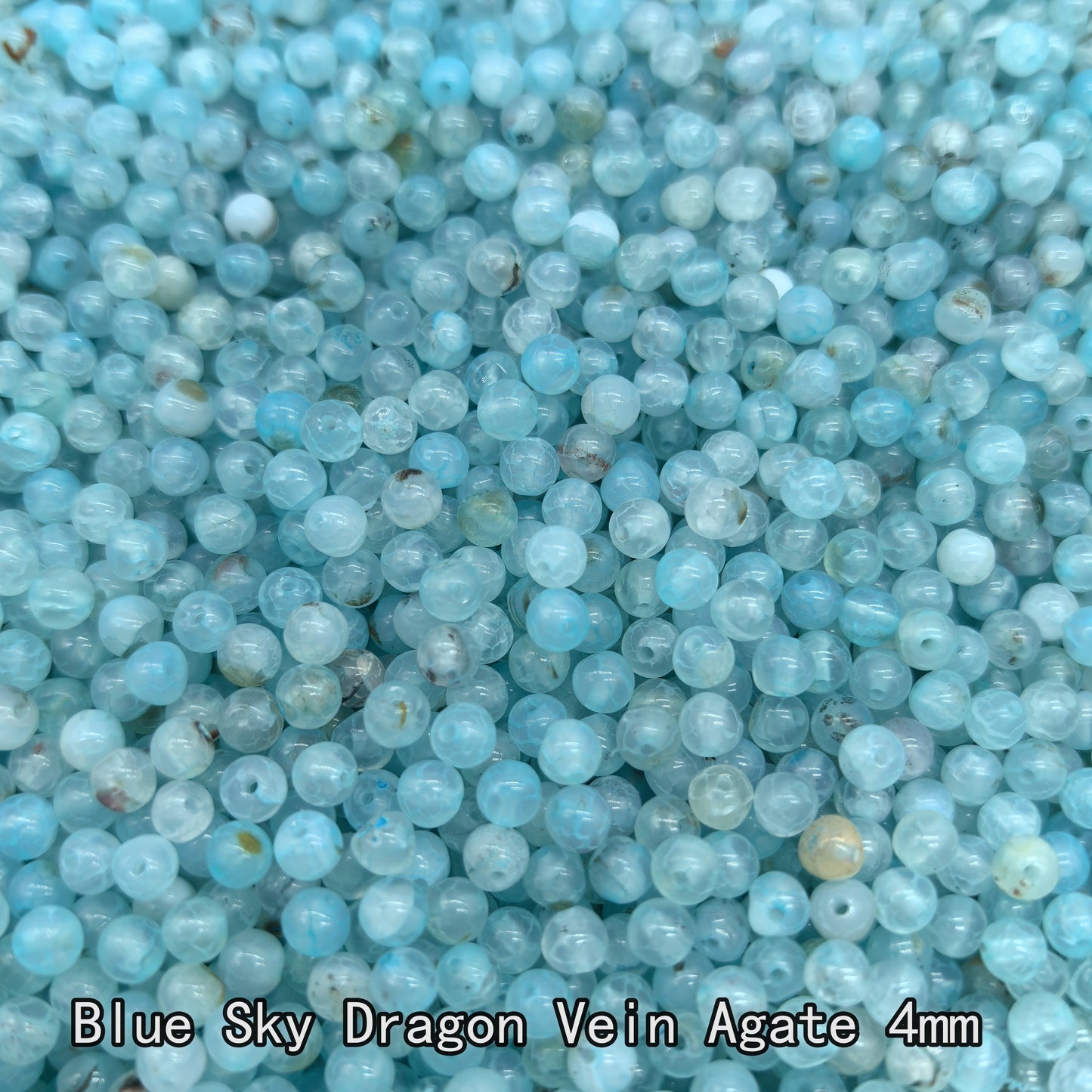 【4mm Size】Crystal Bead; 1 order = 8 spoons