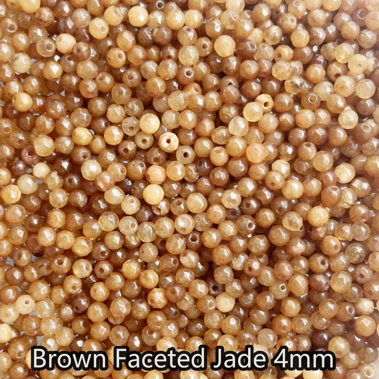 【4mm Size】Crystal Bead; 1 order = 8 spoons