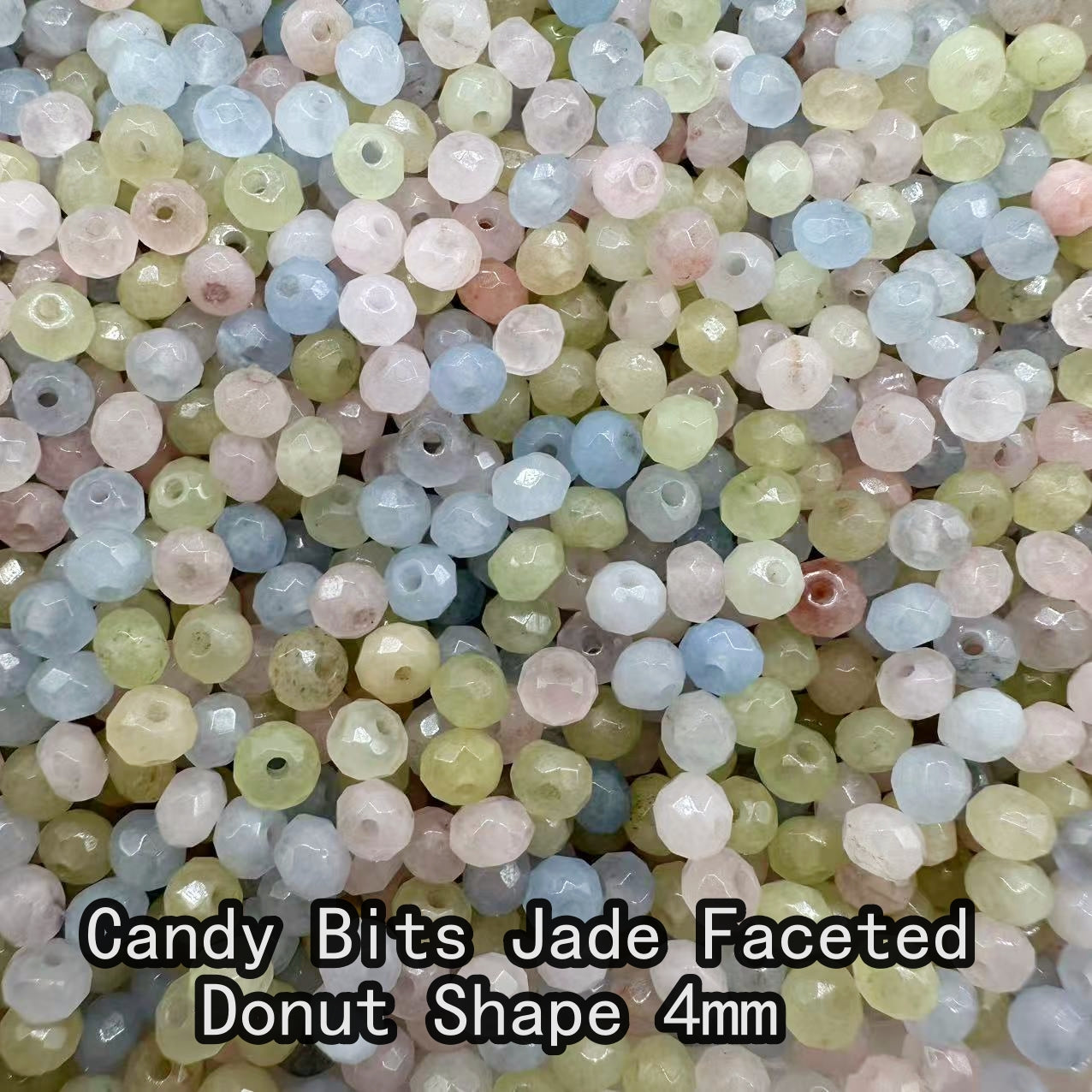 【4mm Size】Crystal Bead; 1 order = 8 spoons