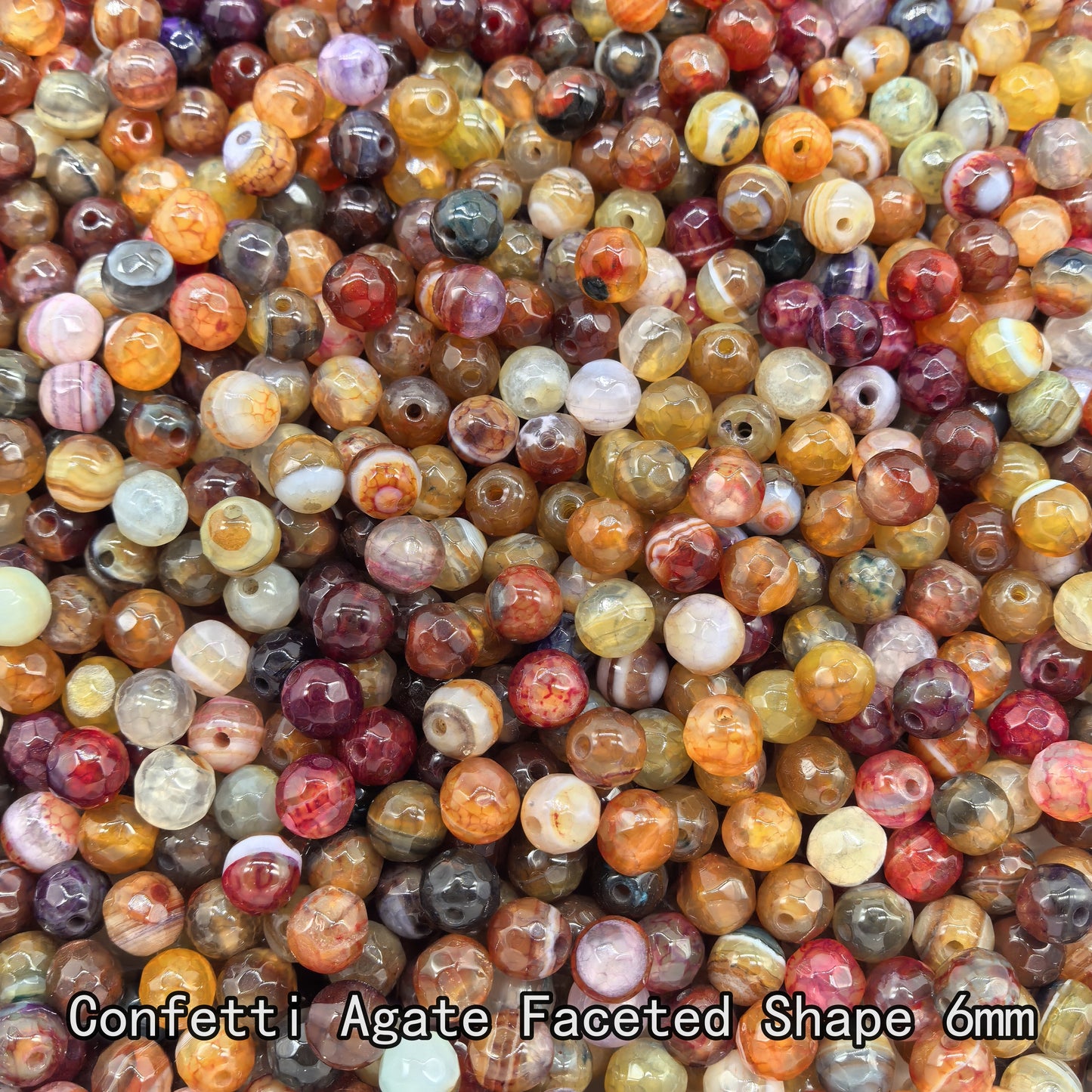 【6mm】Crystal Bead $6.99= 8 spoons