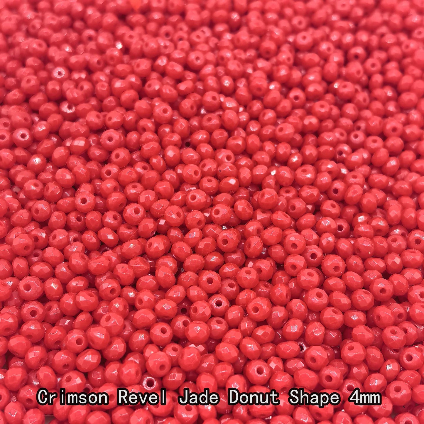 【4mm Size】Crystal Bead; 1 order = 8 spoons