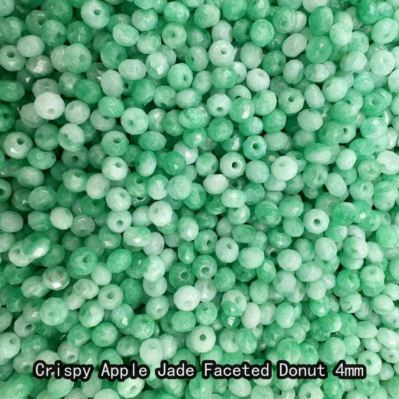 【4mm Size】Crystal Bead; 1 order = 8 spoons