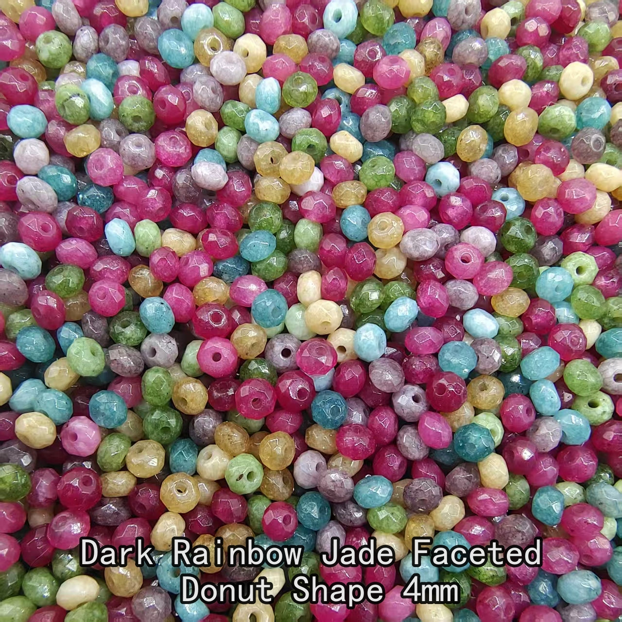 【4mm Size】Crystal Bead; 1 order = 8 spoons
