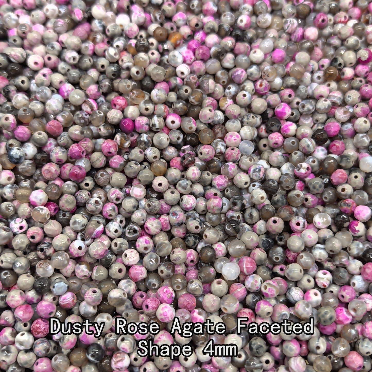 【4mm Size】Crystal Bead; 1 order = 8 spoons
