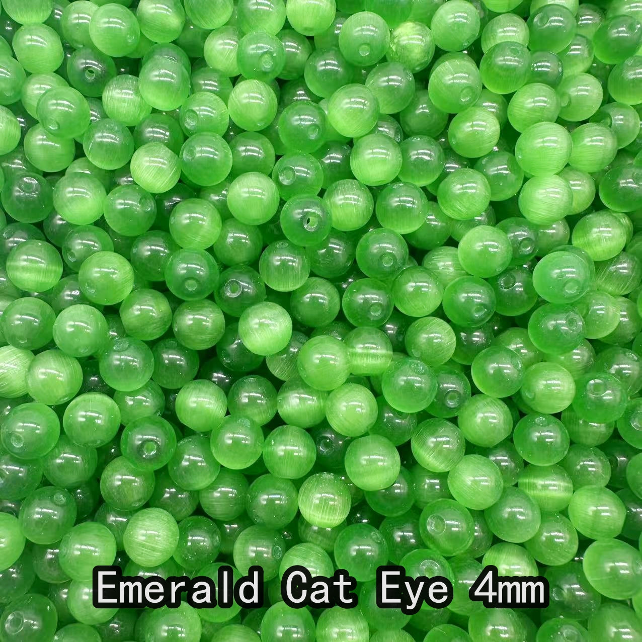 【4mm Size】Crystal Bead; 1 order = 8 spoons