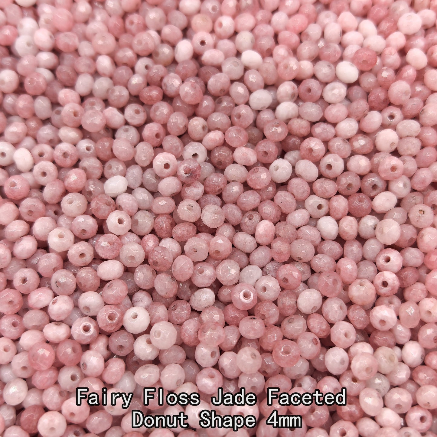 【4mm Size】Crystal Bead; 1 order = 8 spoons