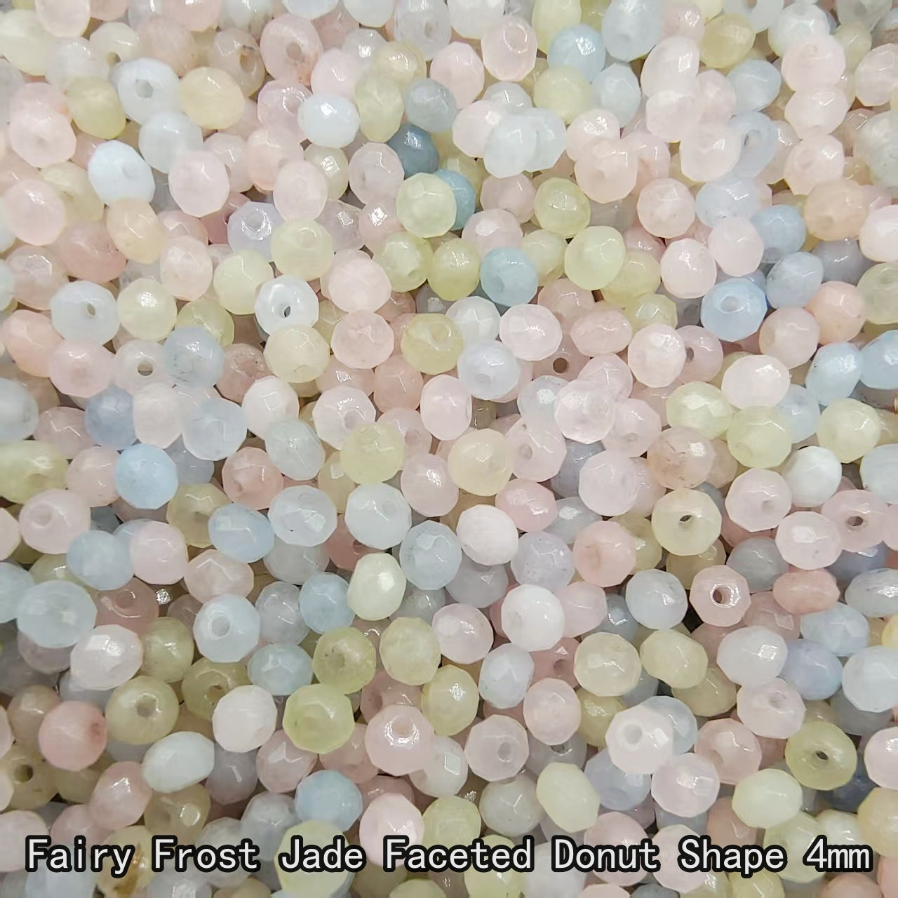 【4mm Size】Crystal Bead; 1 order = 8 spoons