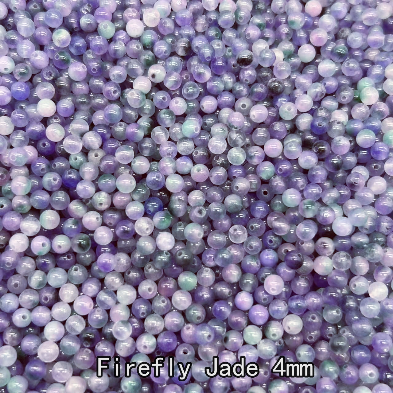 【4mm Size】Crystal Bead; 1 order = 8 spoons