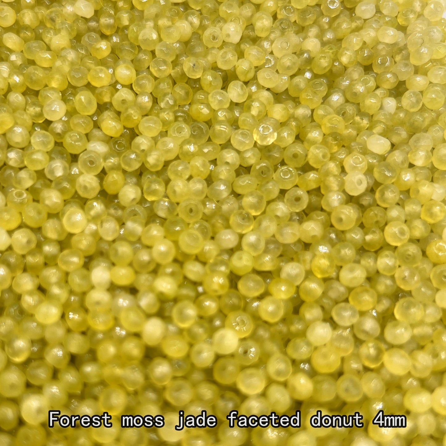 【4mm Size】Crystal Bead; 1 order = 8 spoons