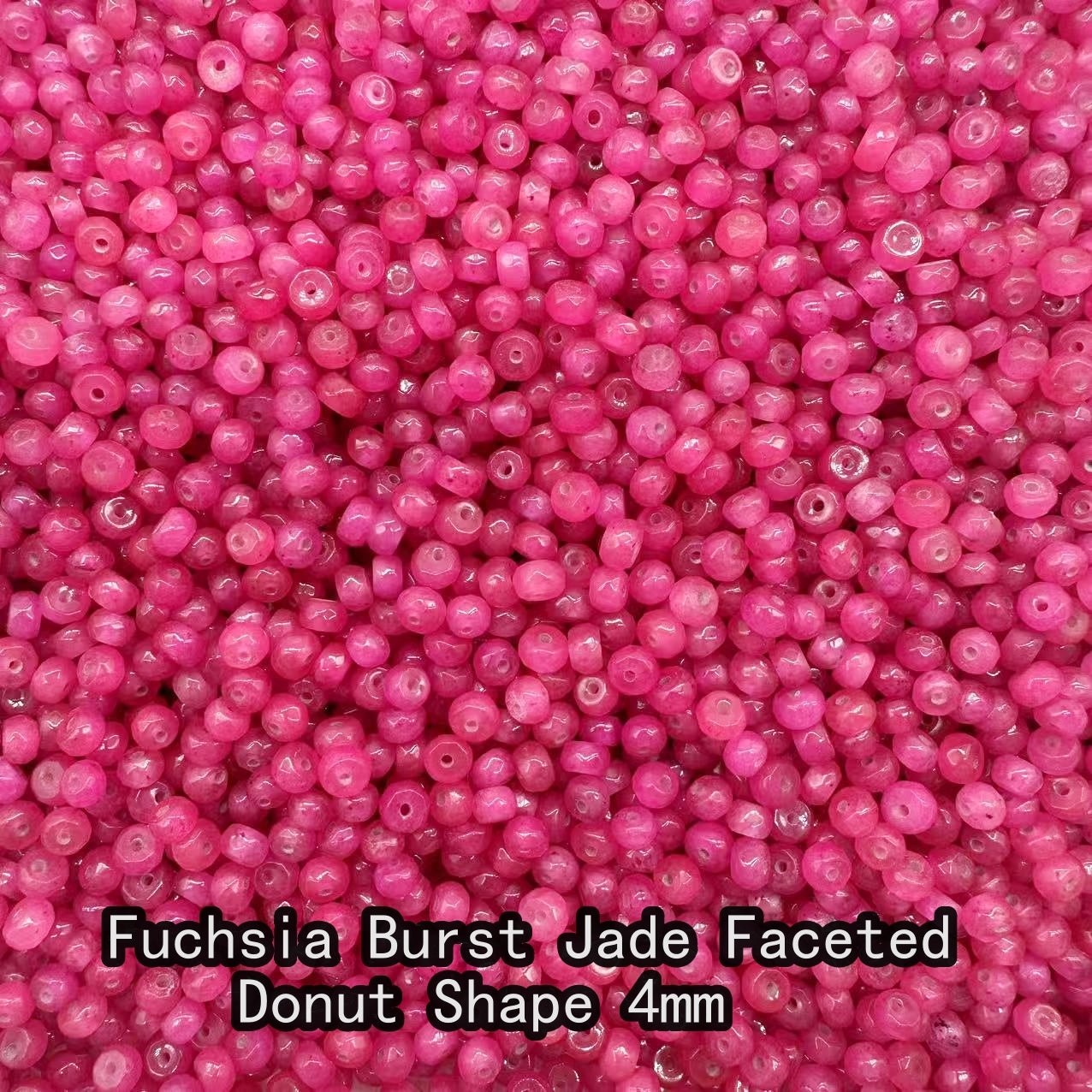 【4mm Size】Crystal Bead; 1 order = 8 spoons