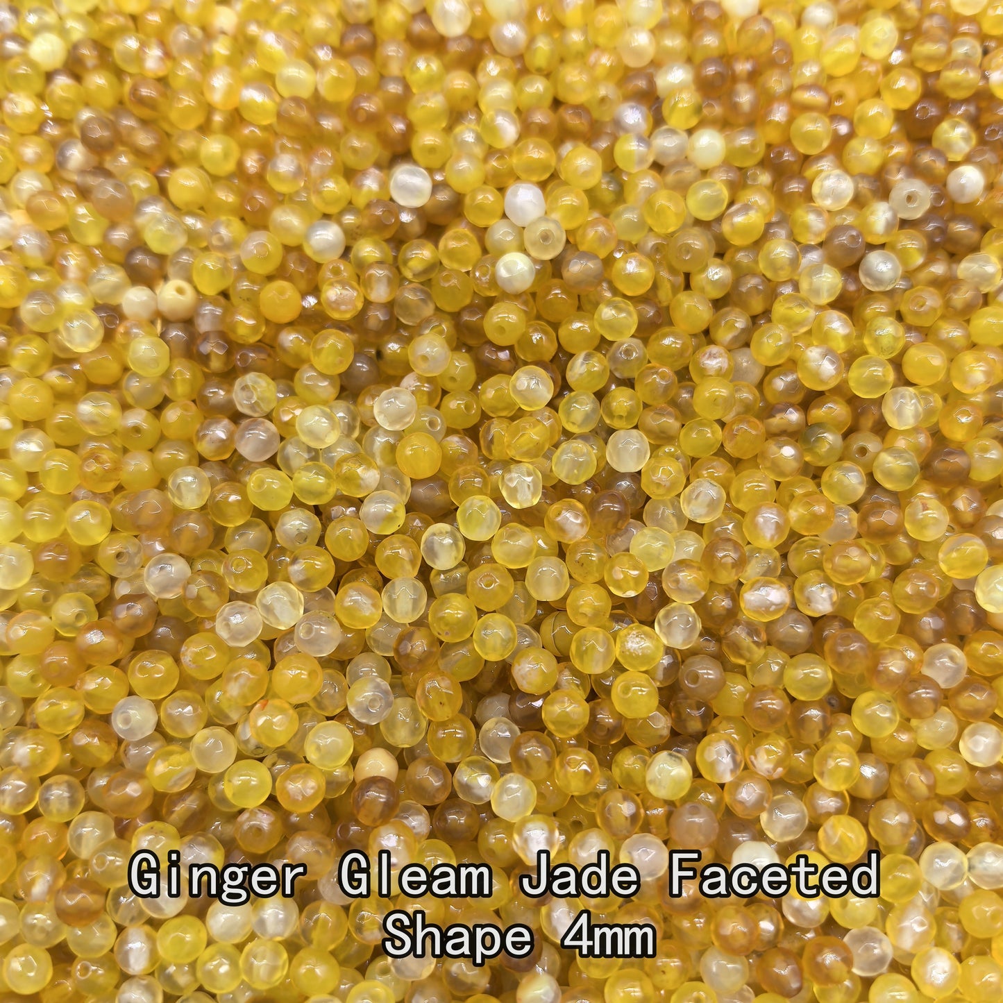 【4mm Size】Crystal Bead; 1 order = 8 spoons