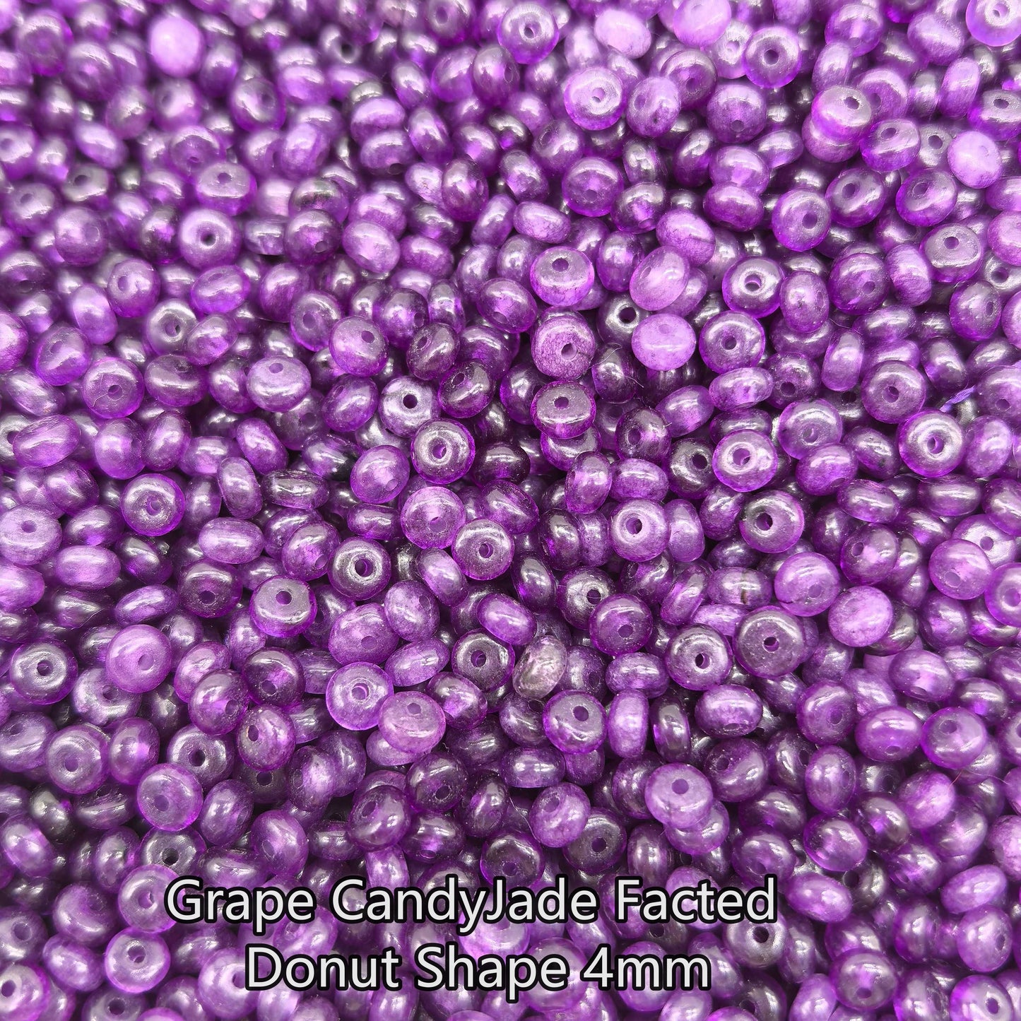 【4mm Size】Crystal Bead; 1 order = 8 spoons