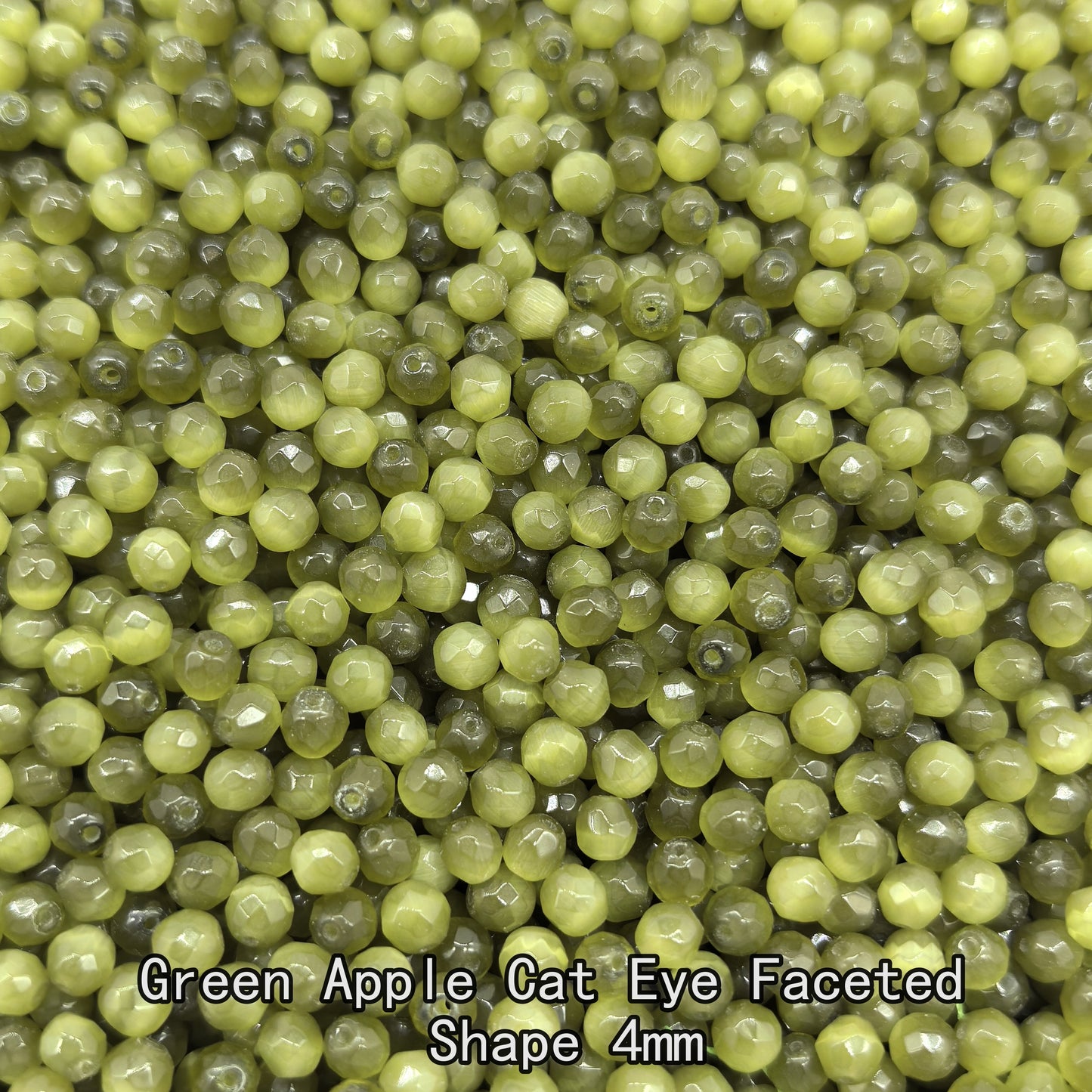 【4mm Size】Crystal Bead; 1 order = 8 spoons