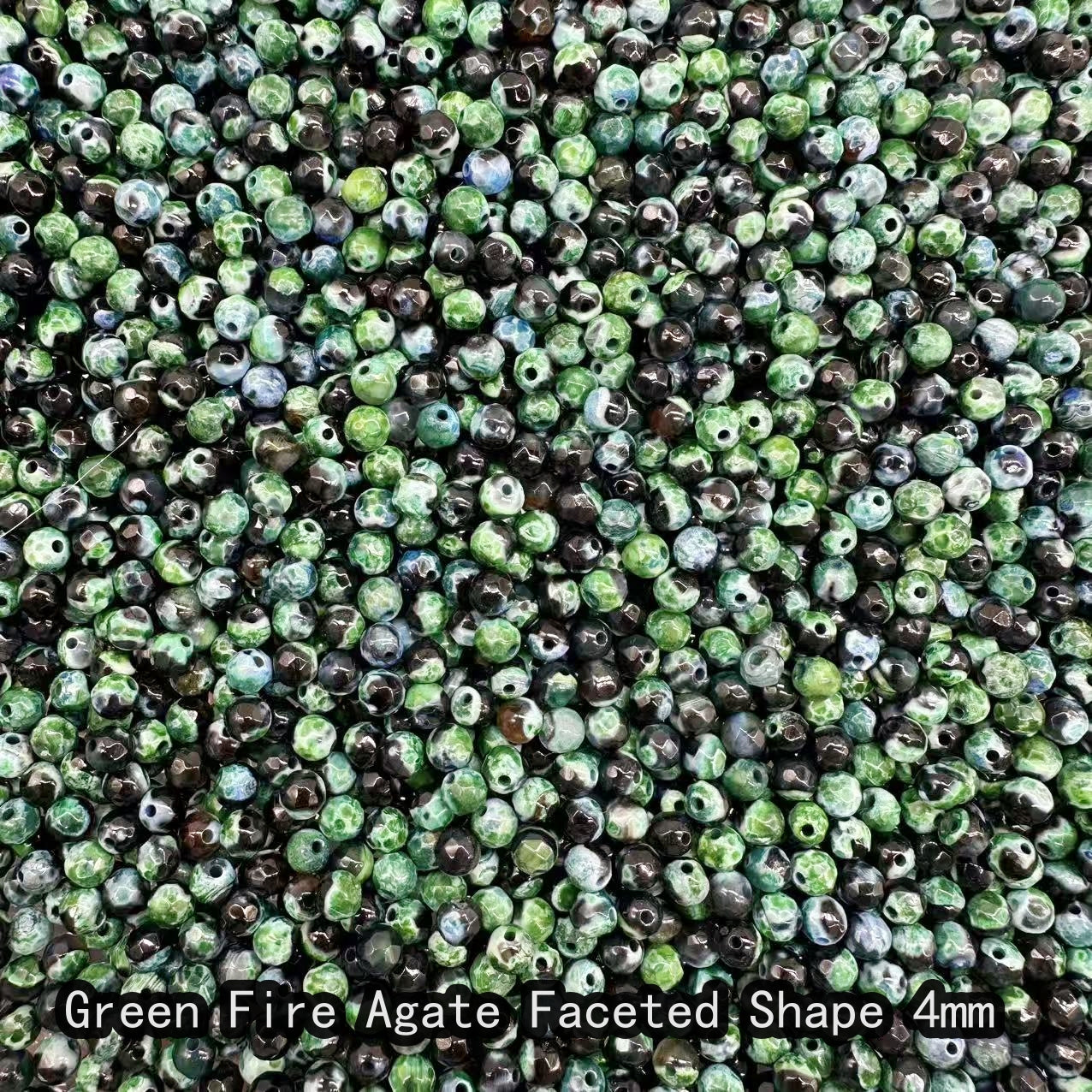 【4mm Size】Crystal Bead; 1 order = 8 spoons