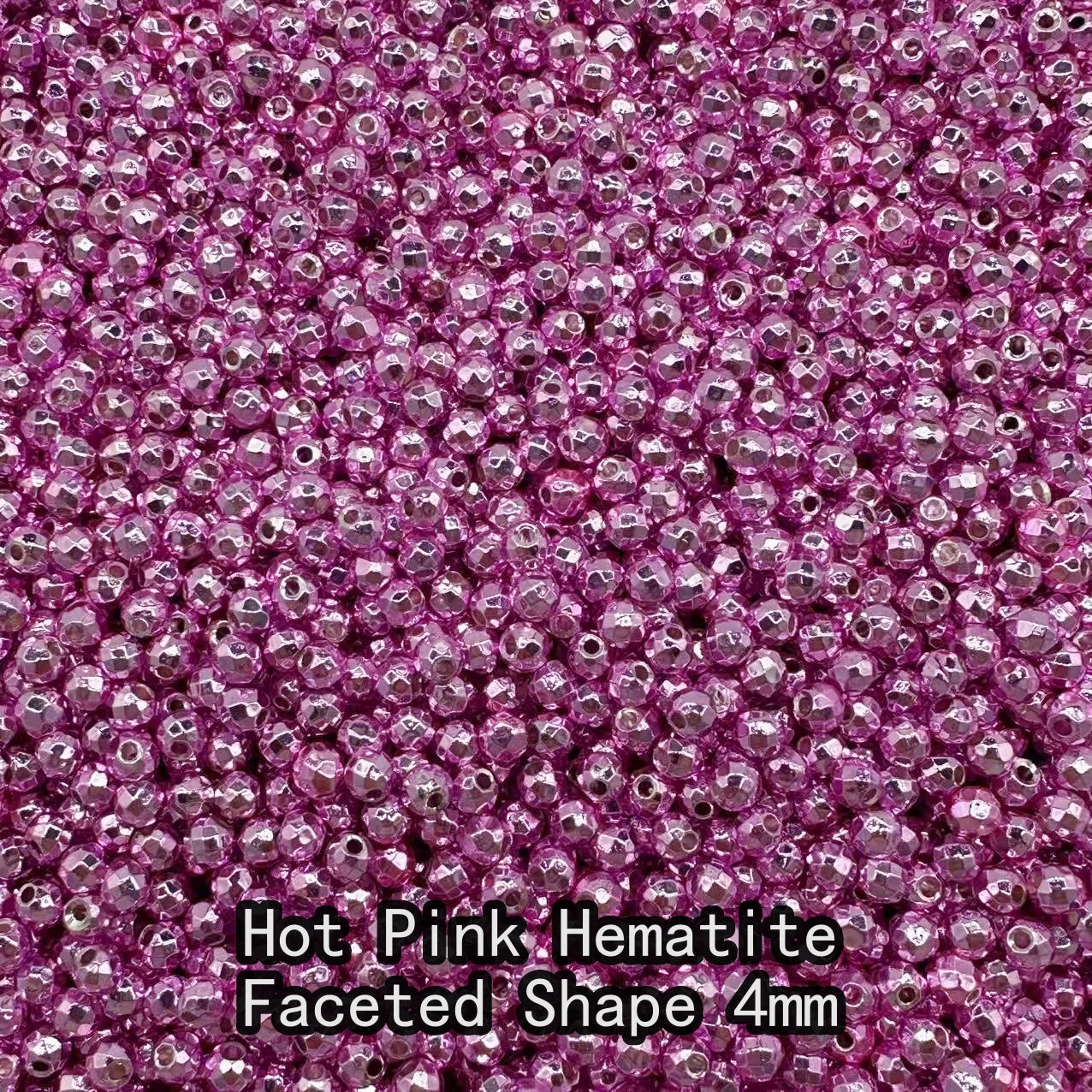 【4mm Size】Crystal Bead; 1 order = 8 spoons