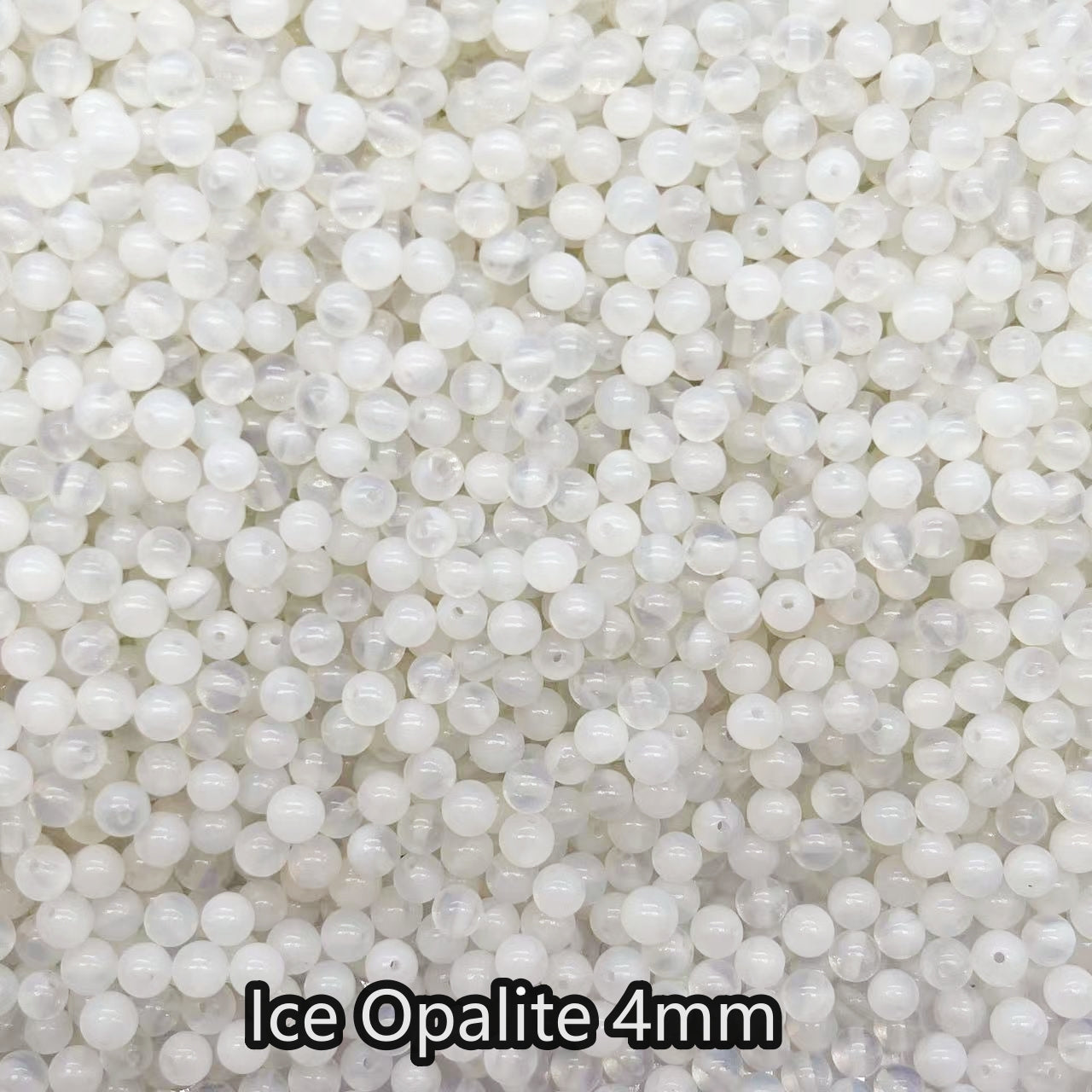 【4mm Size】Crystal Bead; 1 order = 8 spoons