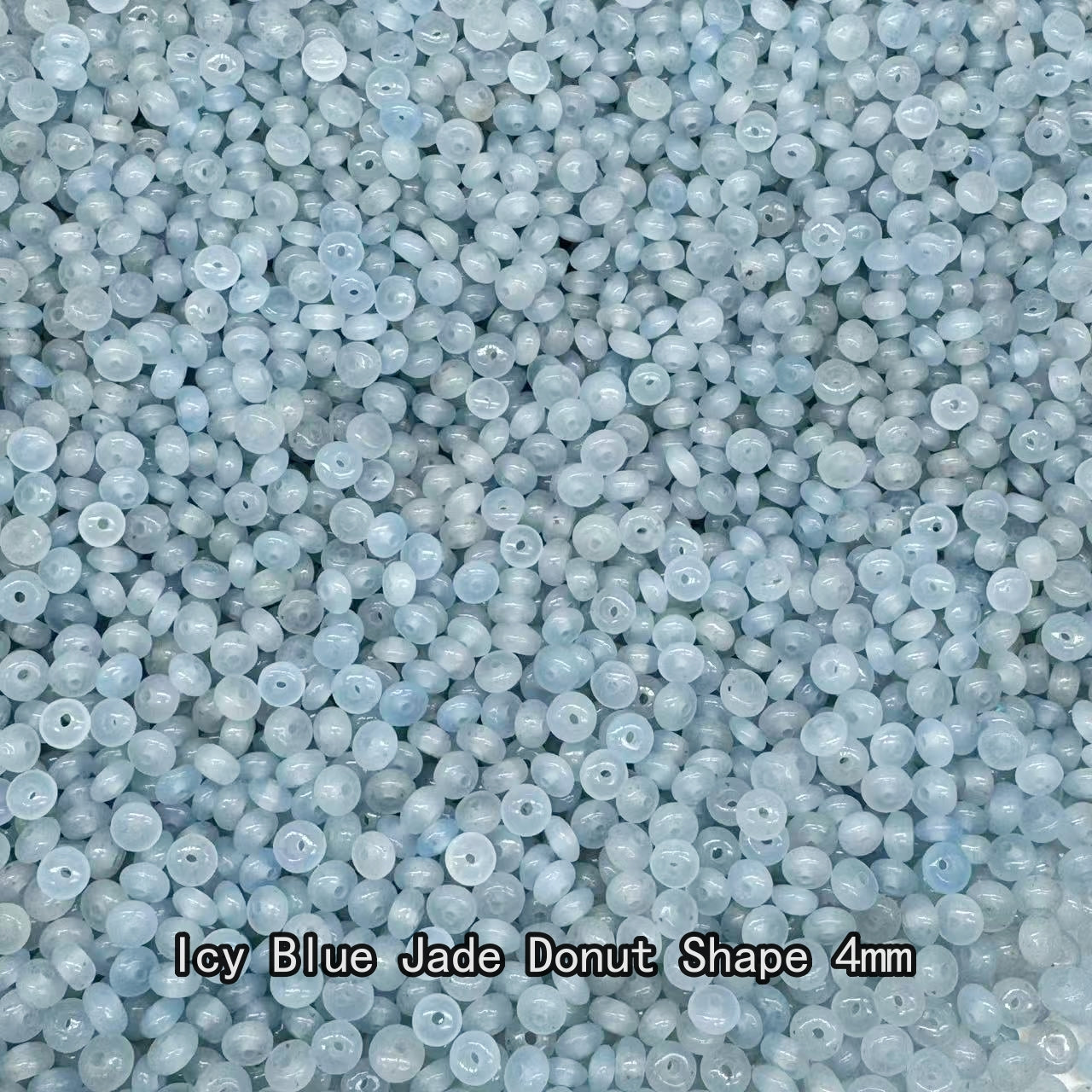 【4mm Size】Crystal Bead; 1 order = 8 spoons