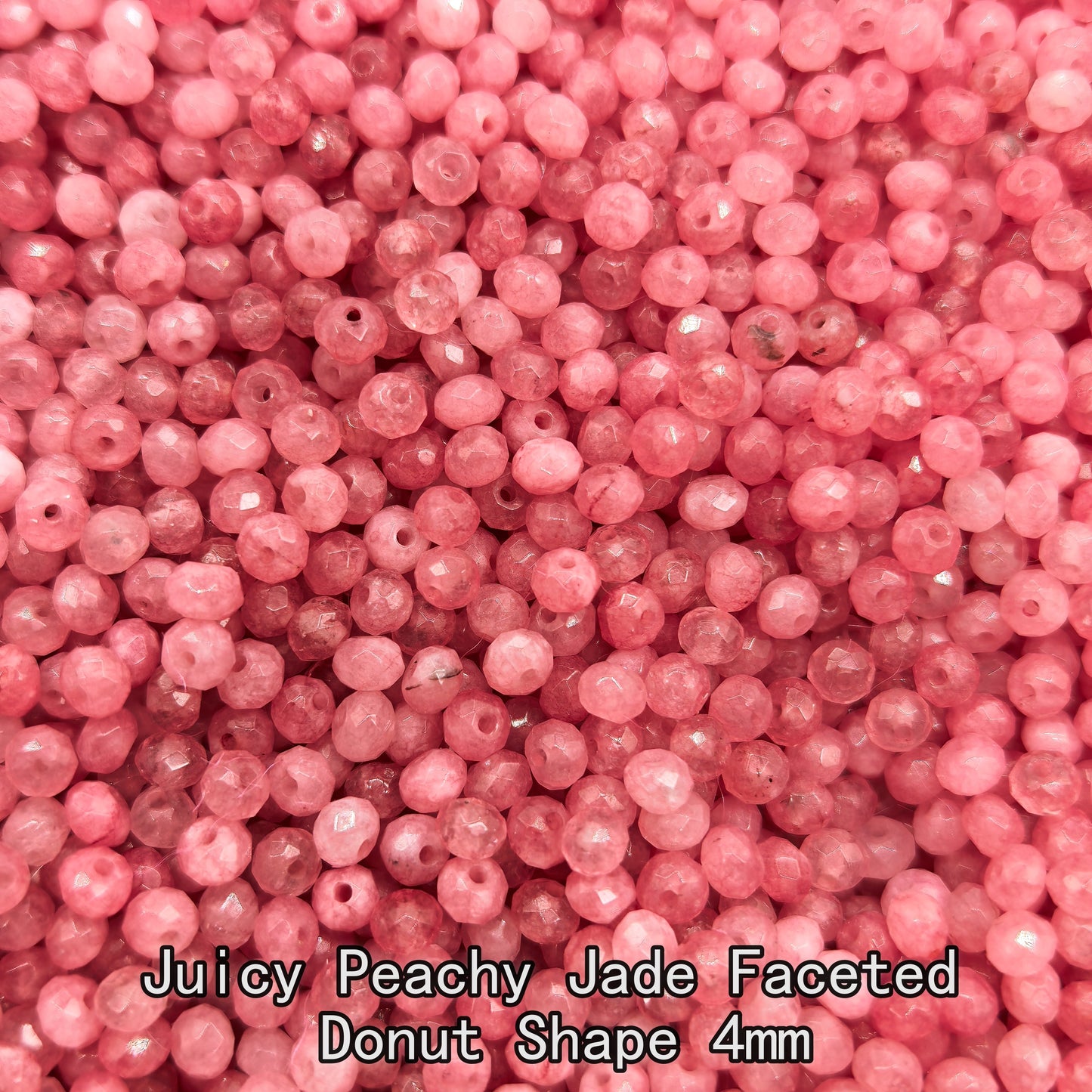 【4mm Size】Crystal Bead; 1 order = 8 spoons