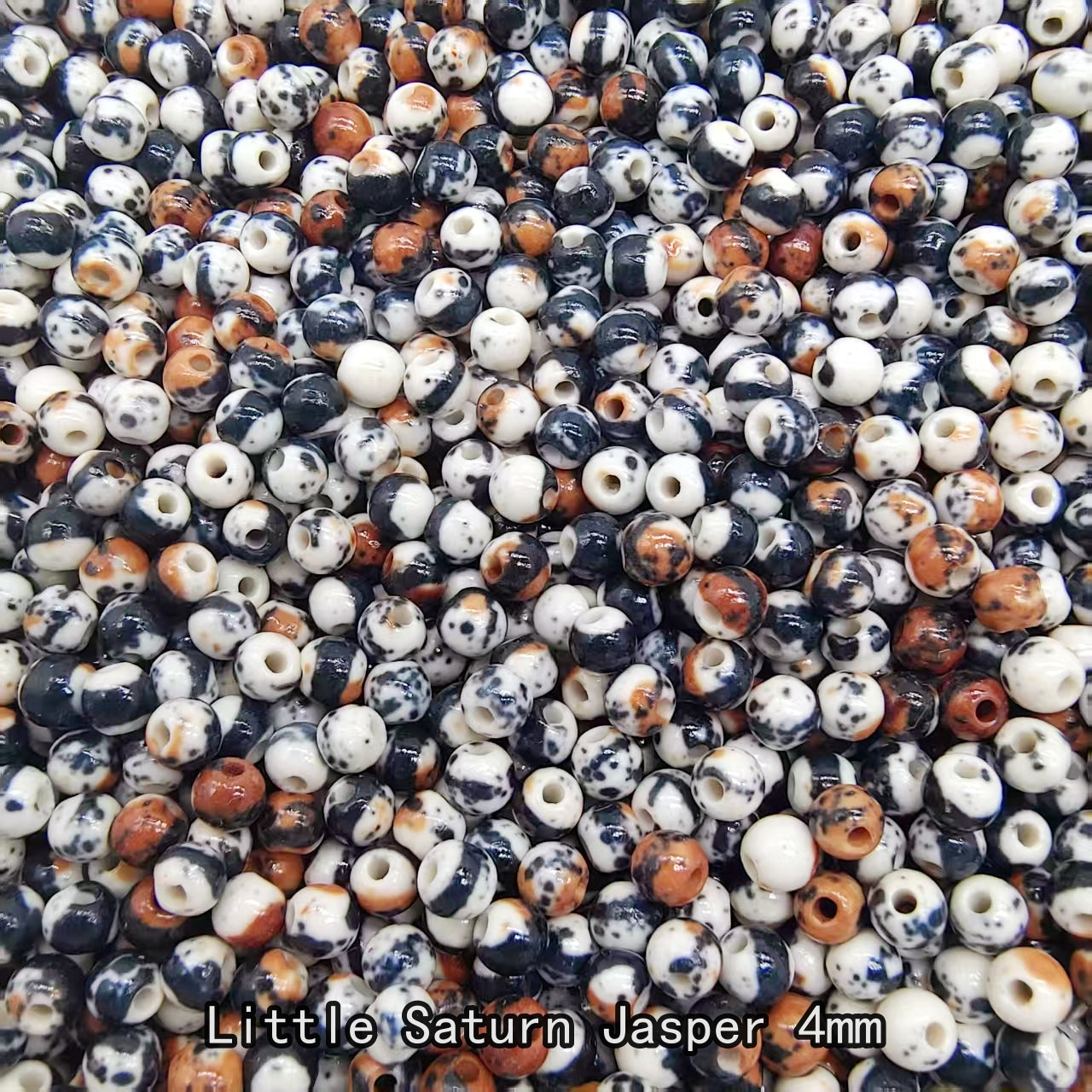 【4mm Size】Crystal Bead; 1 order = 8 spoons